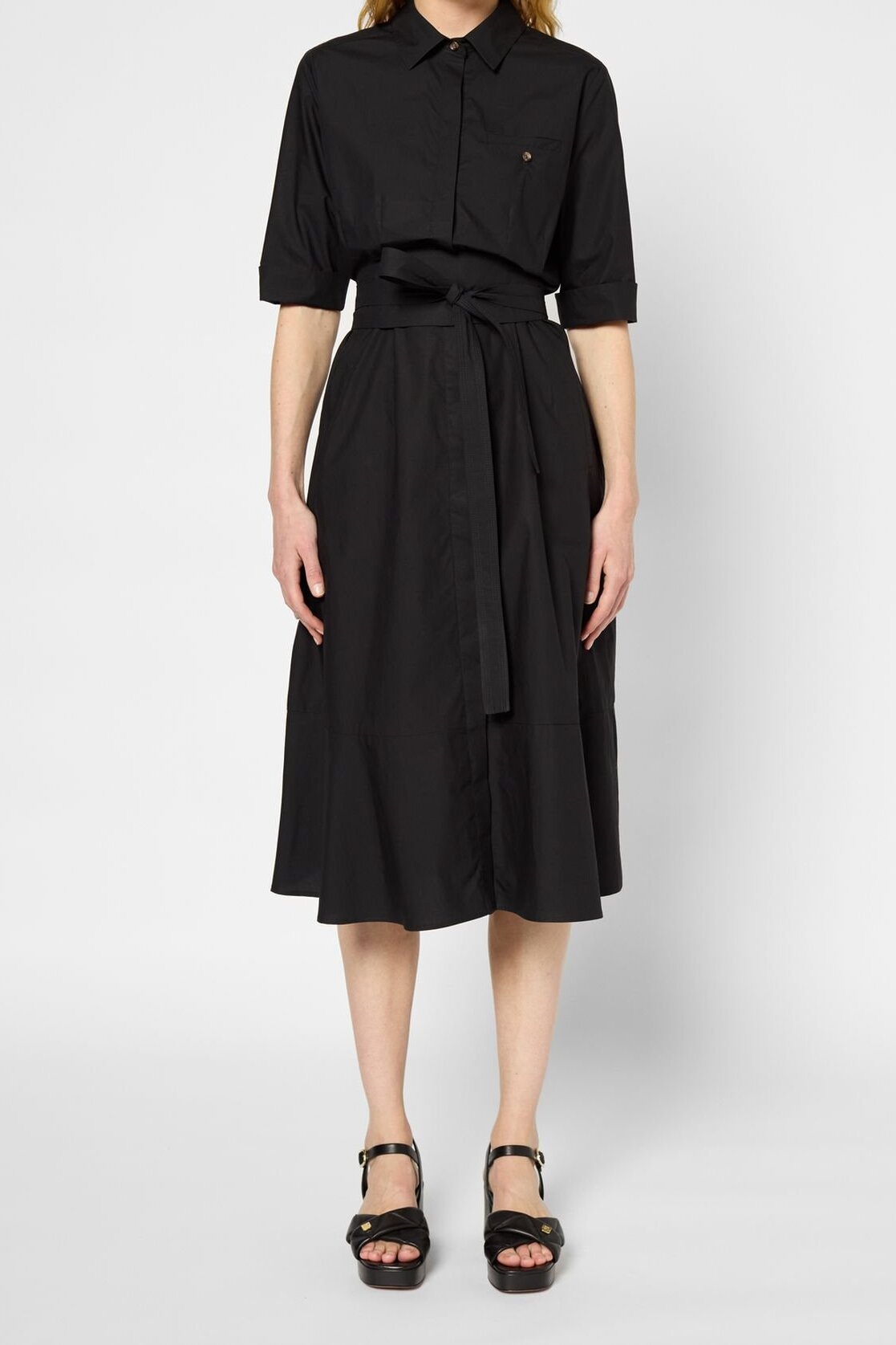 Robe chemise en coton - PERRINE Faume - seconde main