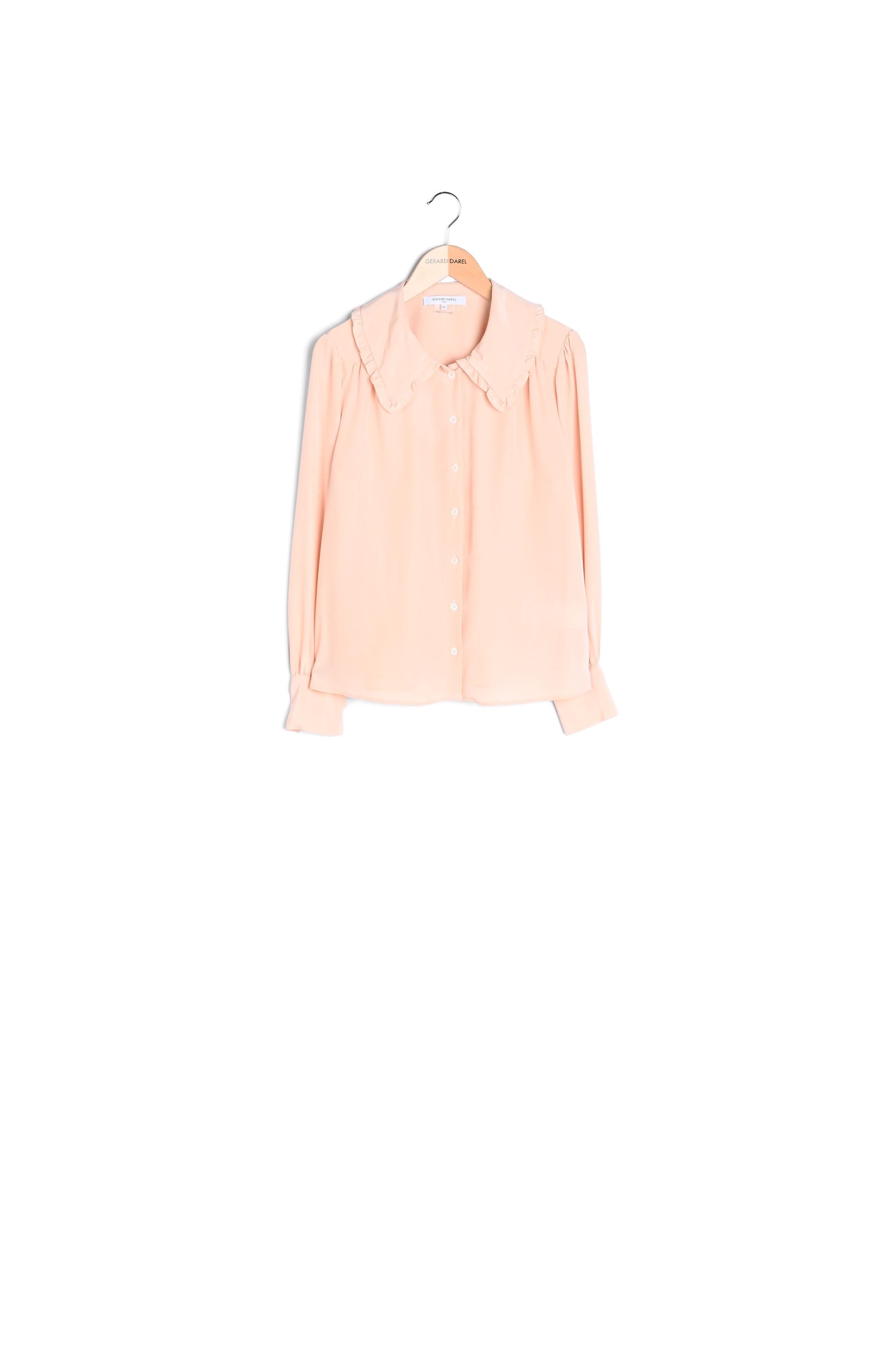 Chemise en soie et col fantaisie - CLEMMY Faume - seconde main