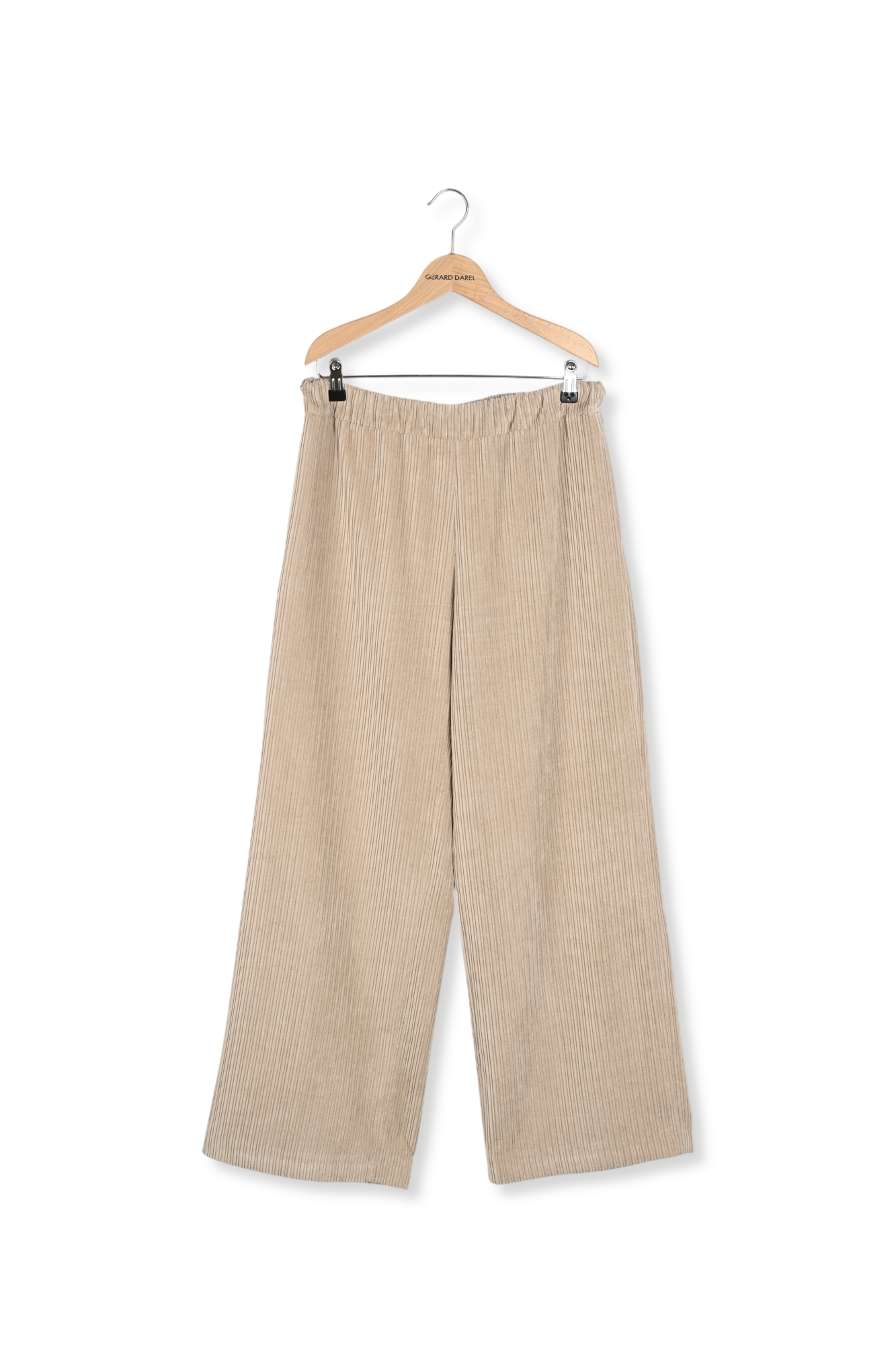 Pantalon ample en velours côtelé - Faume - seconde main