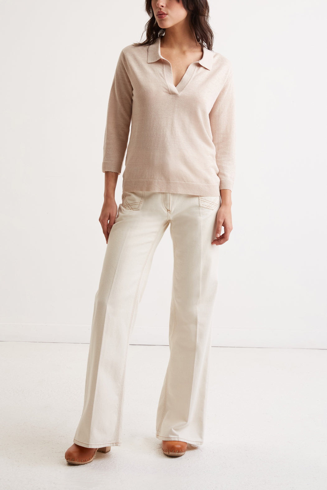 Polo en lin - LEALINE Faume - seconde main