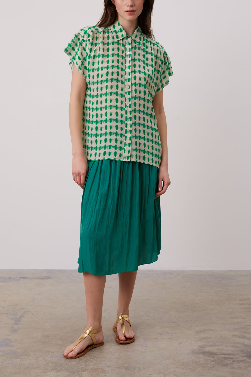 Chemisette fluide Tie N' Dye - NEREA Faume - seconde main