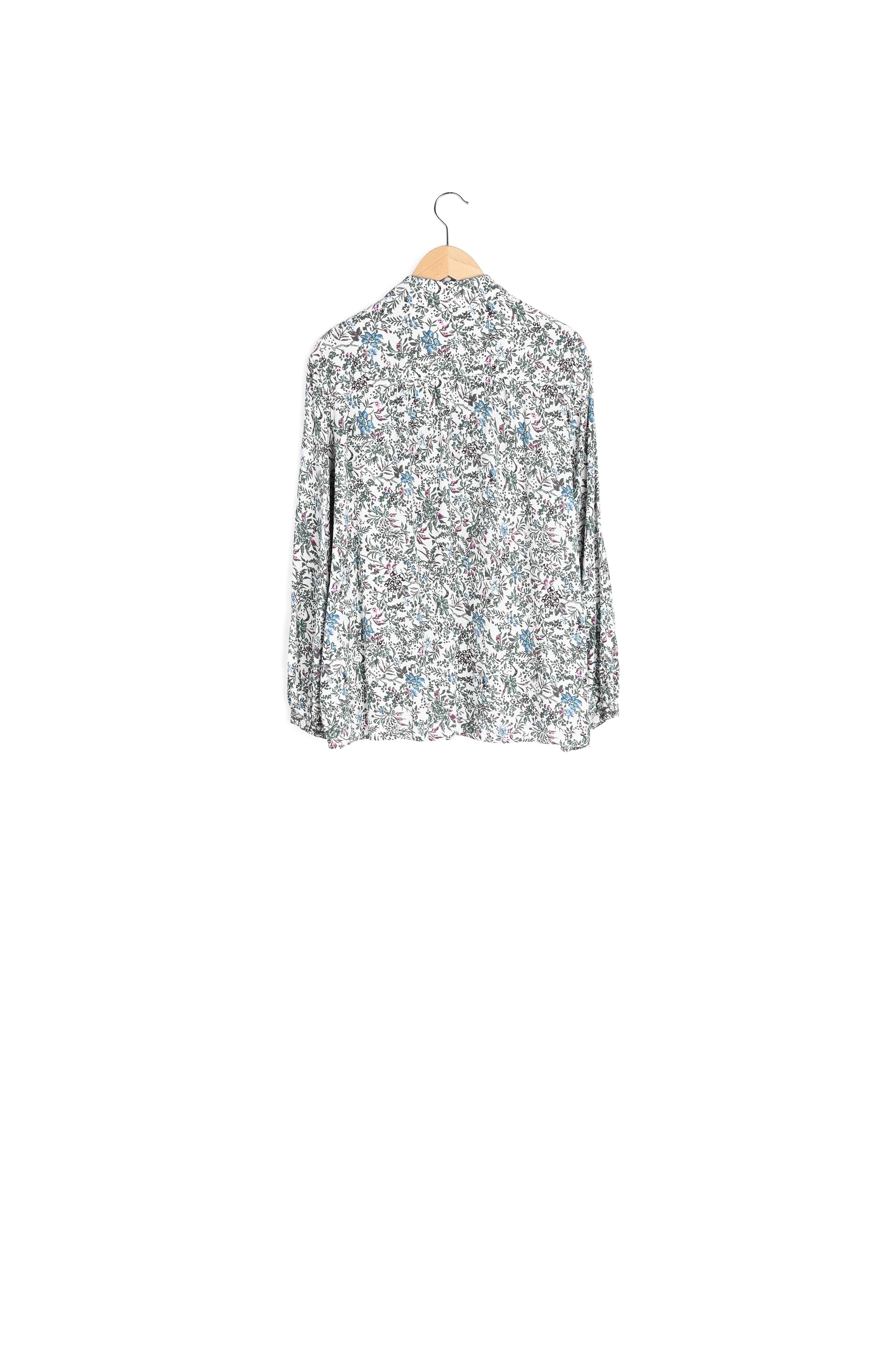 Chemise fluide à fleurs - COLOMBE Faume - seconde main