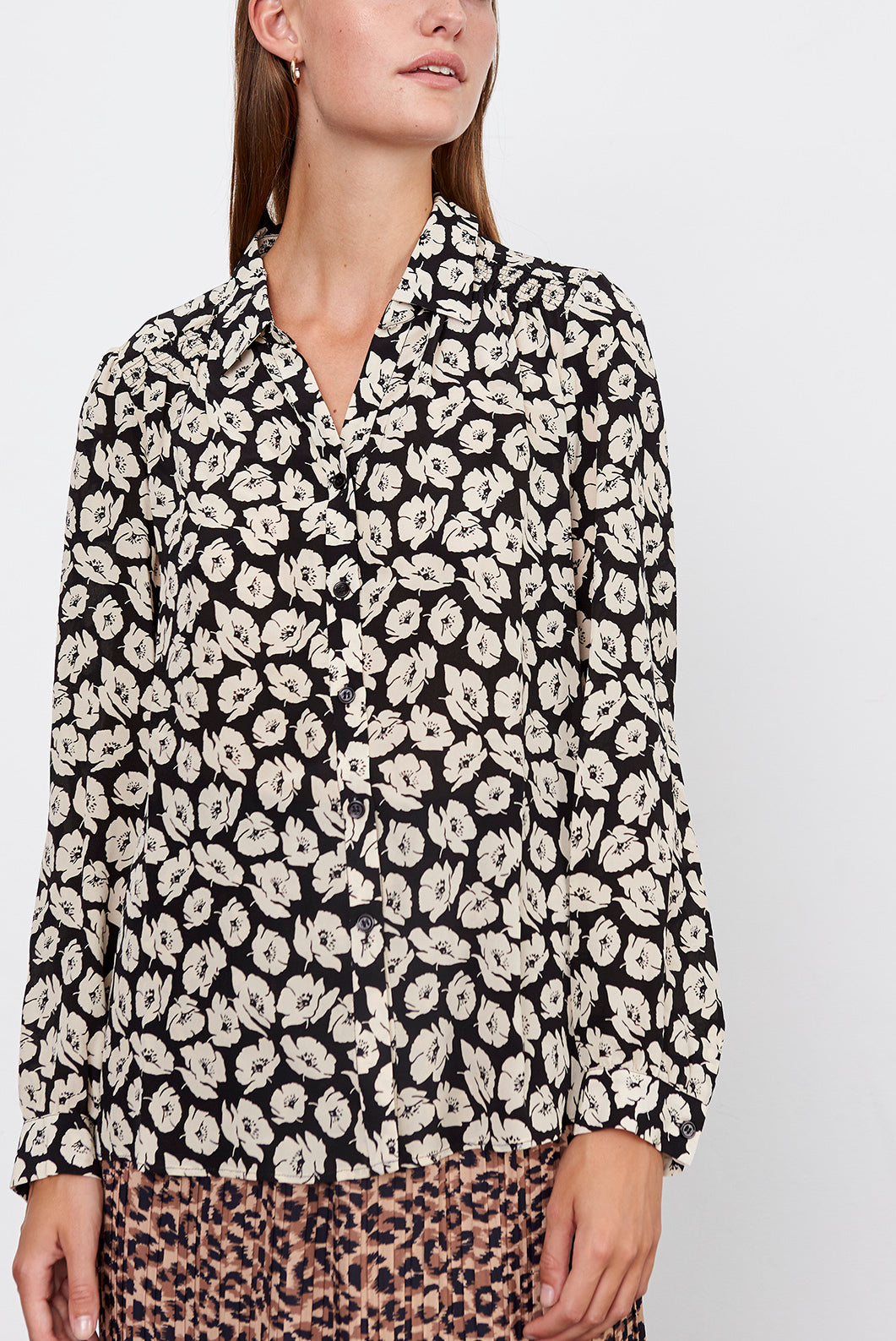 MARLON - Chemise en crêpe Faume - seconde main