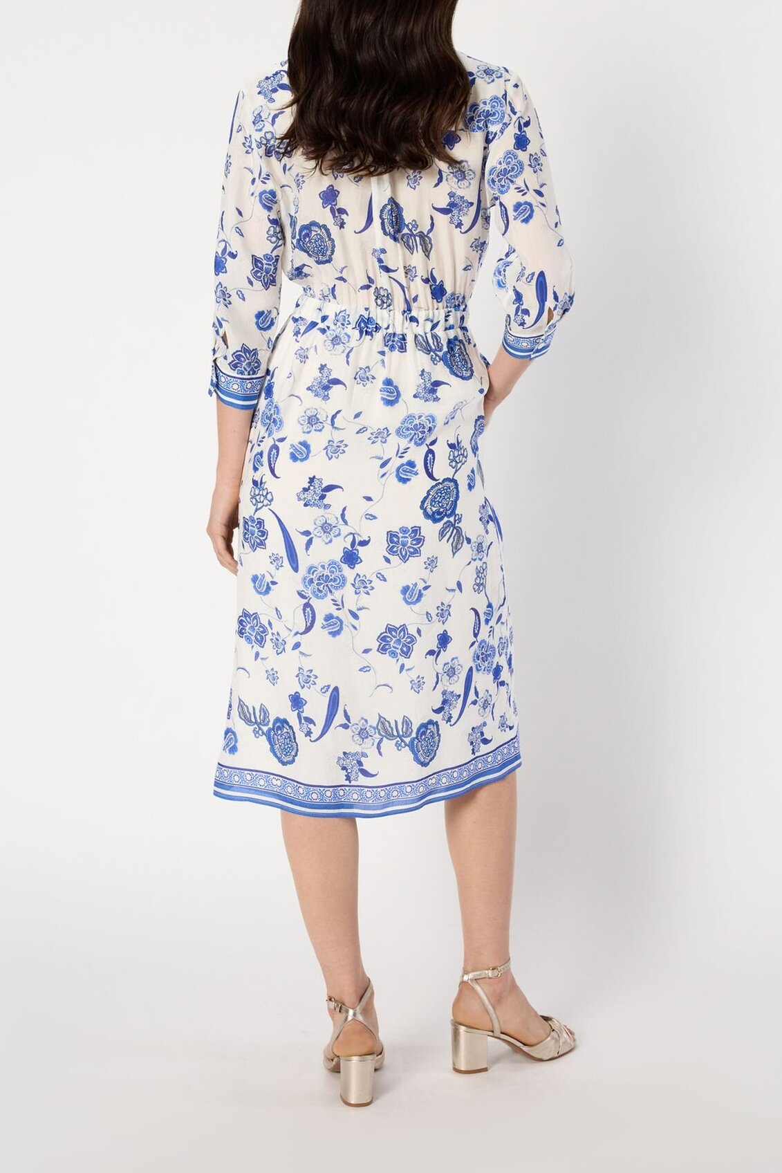 Robe chemise imprimée - POLETTE Faume - seconde main