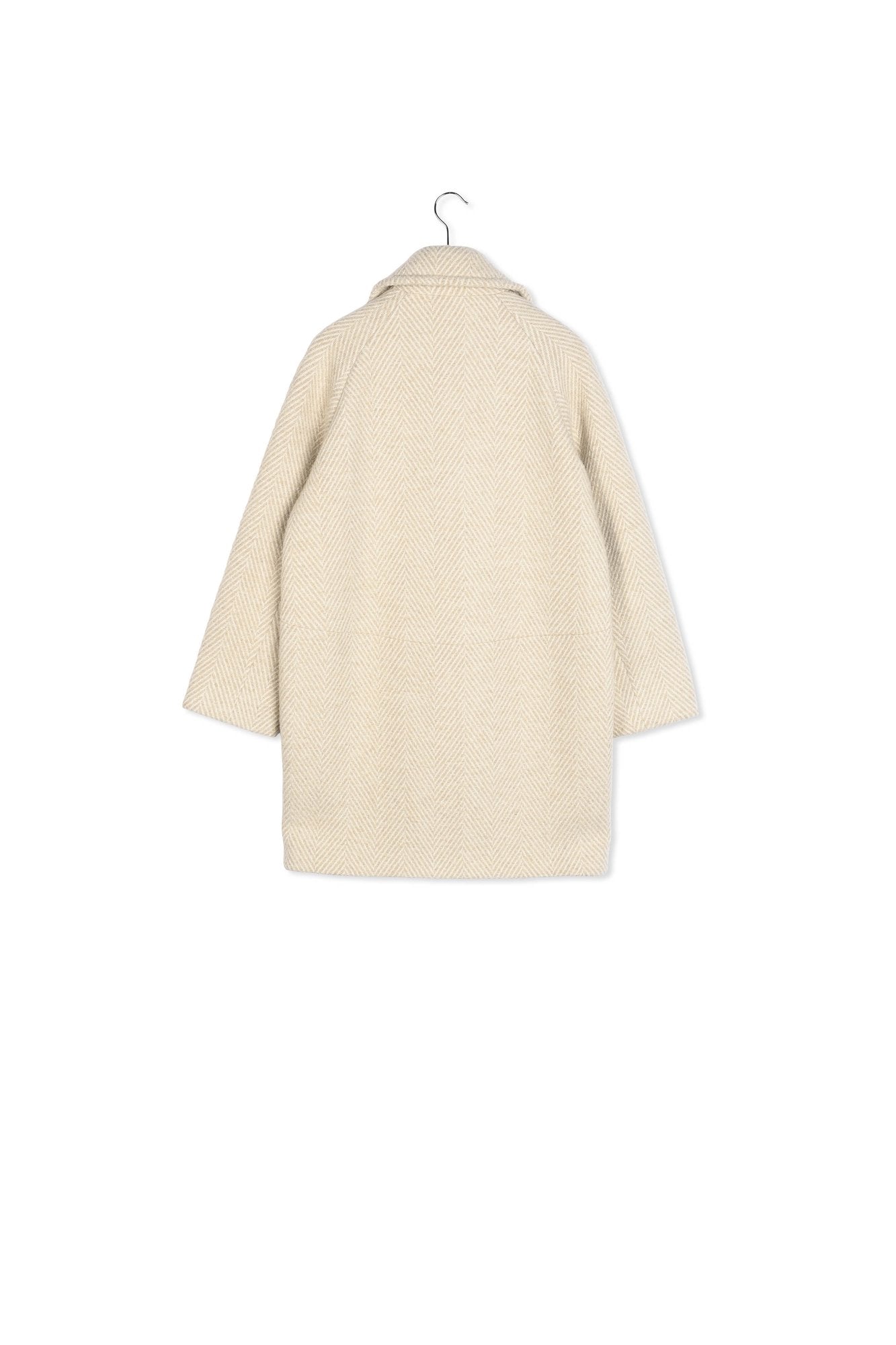 Manteau large à chevrons - LEONETTE Faume - seconde main