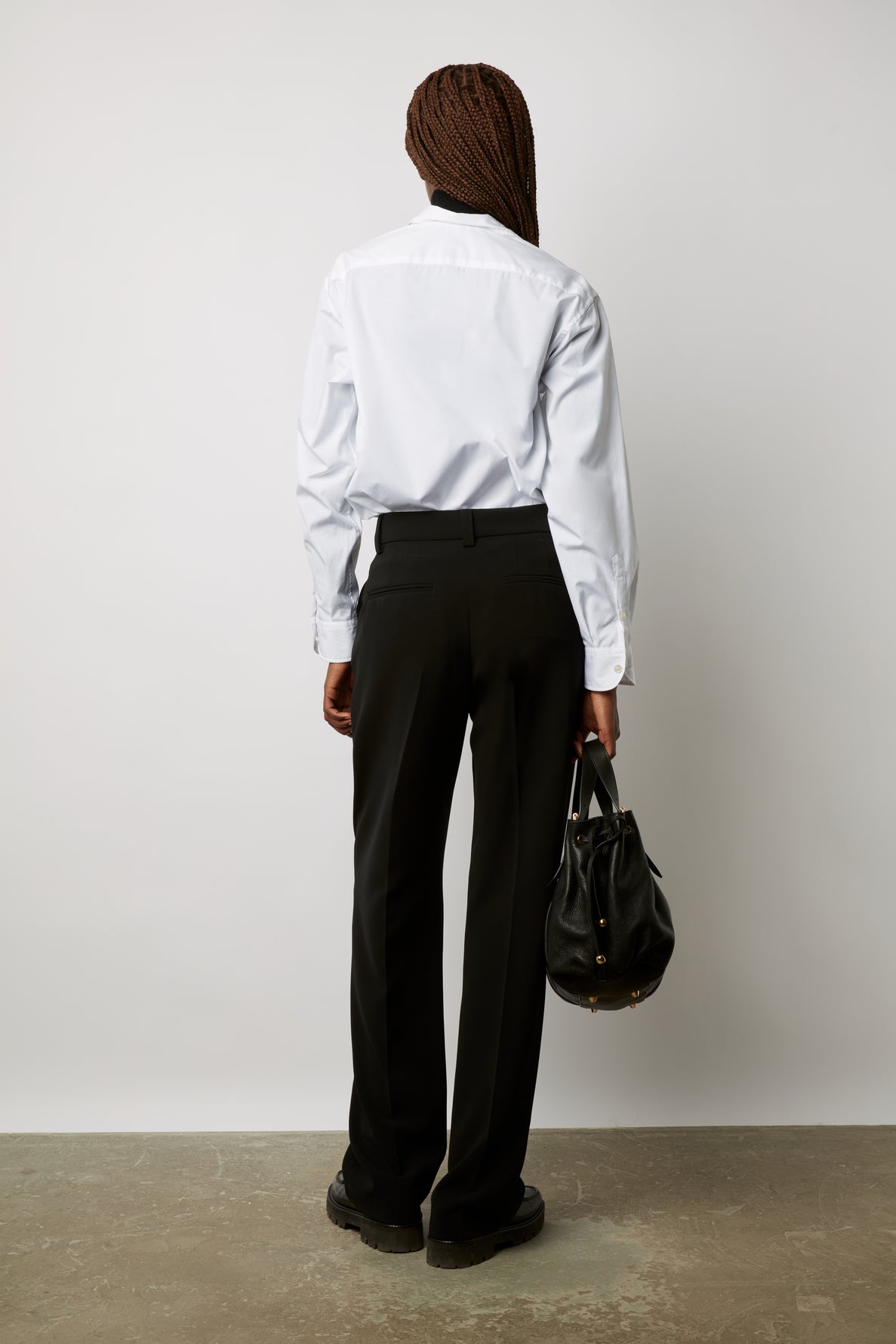 Pantalon large uni - EDWIDGE Faume - seconde main