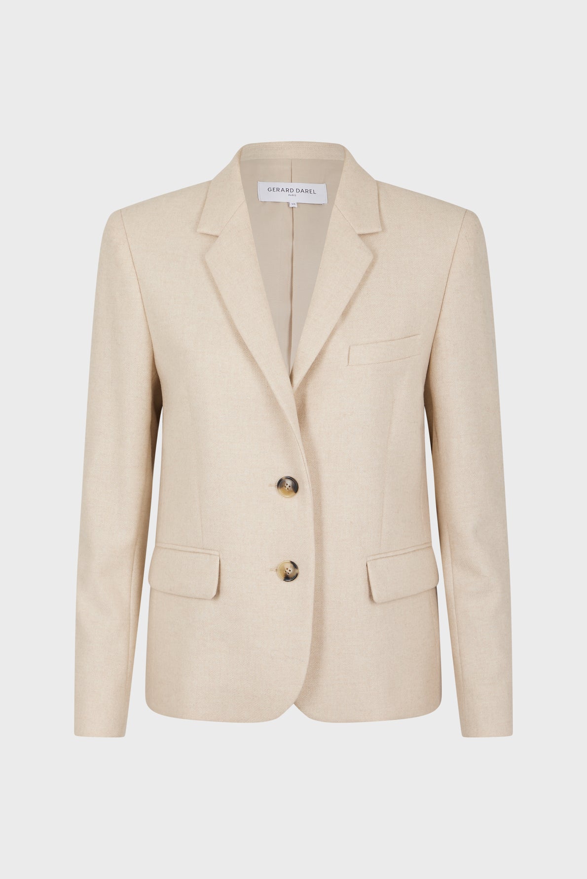 Veste de tailleur en laine mélangée - NADEGE Faume - seconde main
