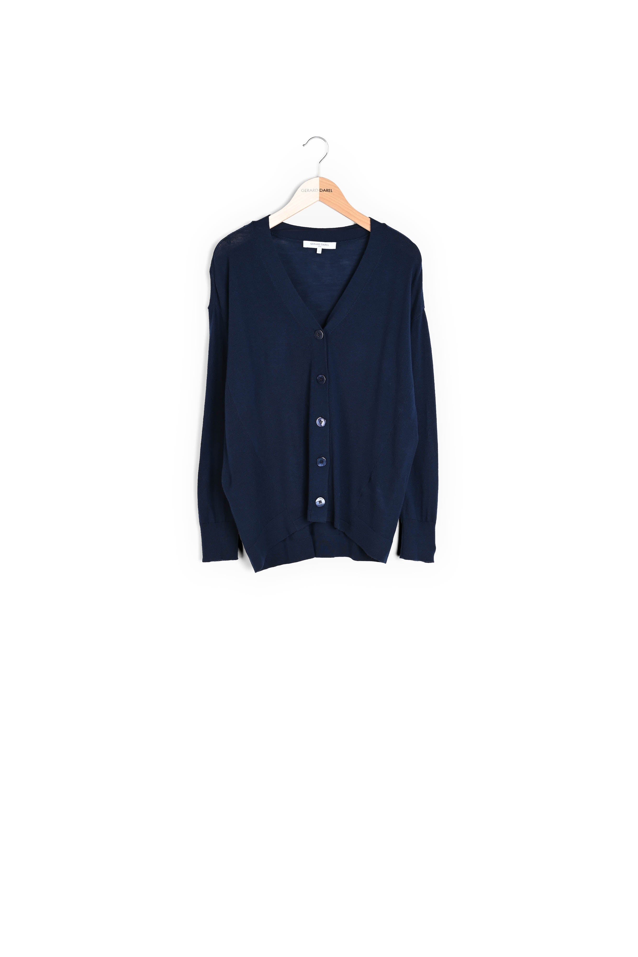 Gilet en laine fine - LINA Faume - seconde main