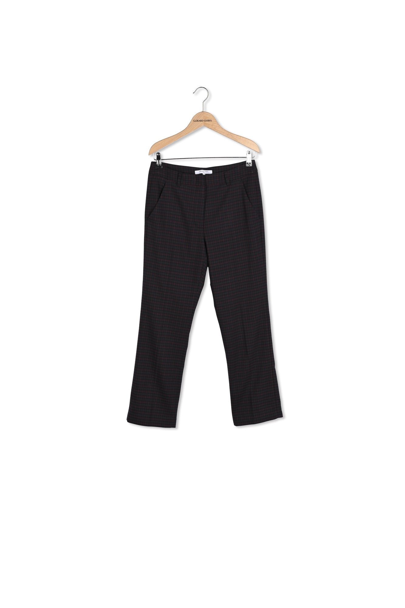 LILLIA - Pantalon 7/8 à carreaux Faume - seconde main
