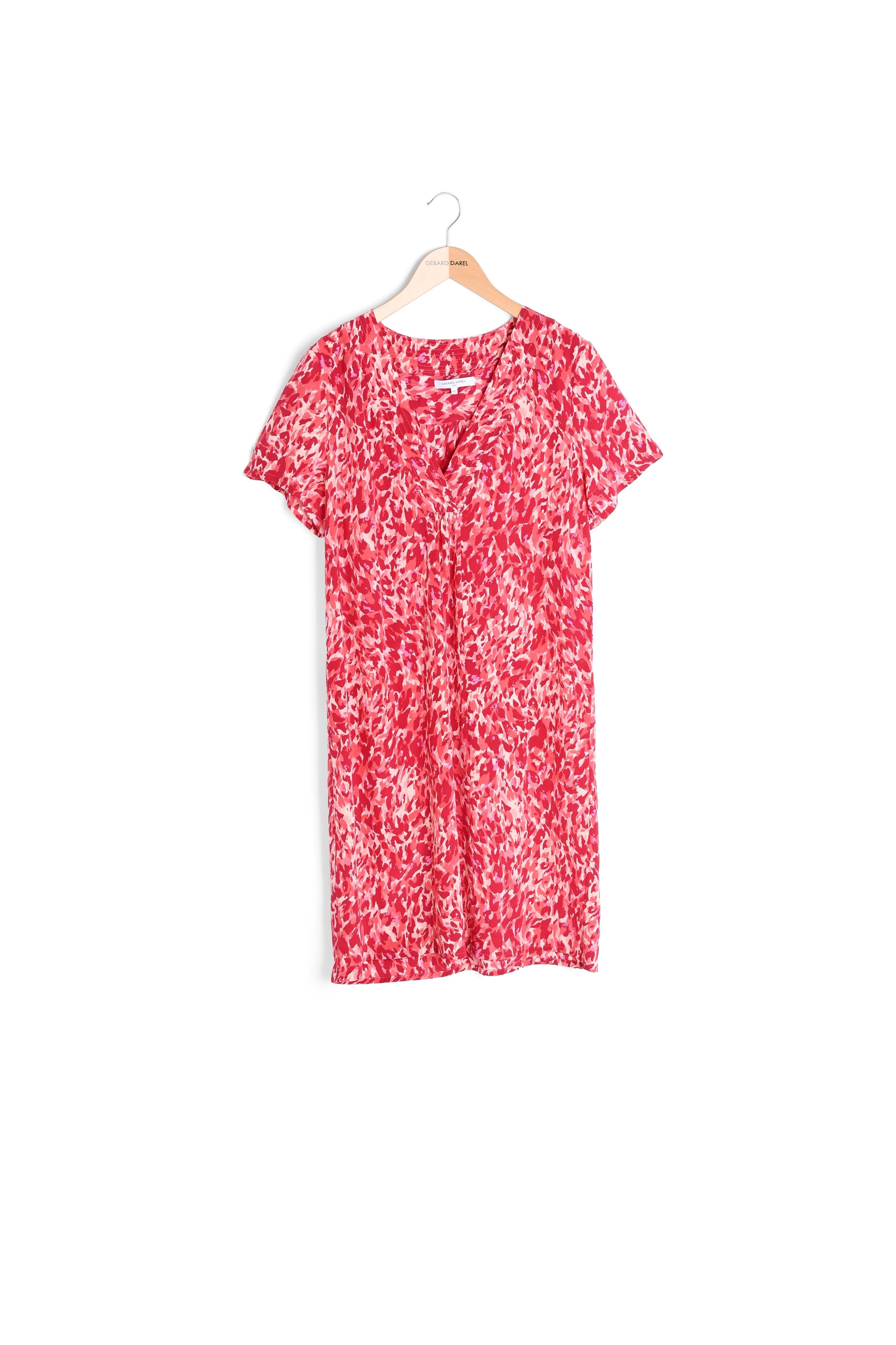 SIBILLA - Robe courte en soie imprimée Faume - seconde main