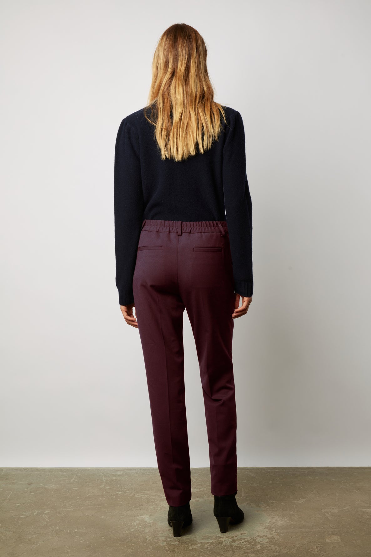 Pantalon droit 7/8 de tailleur - EMANUELLA Faume - seconde main