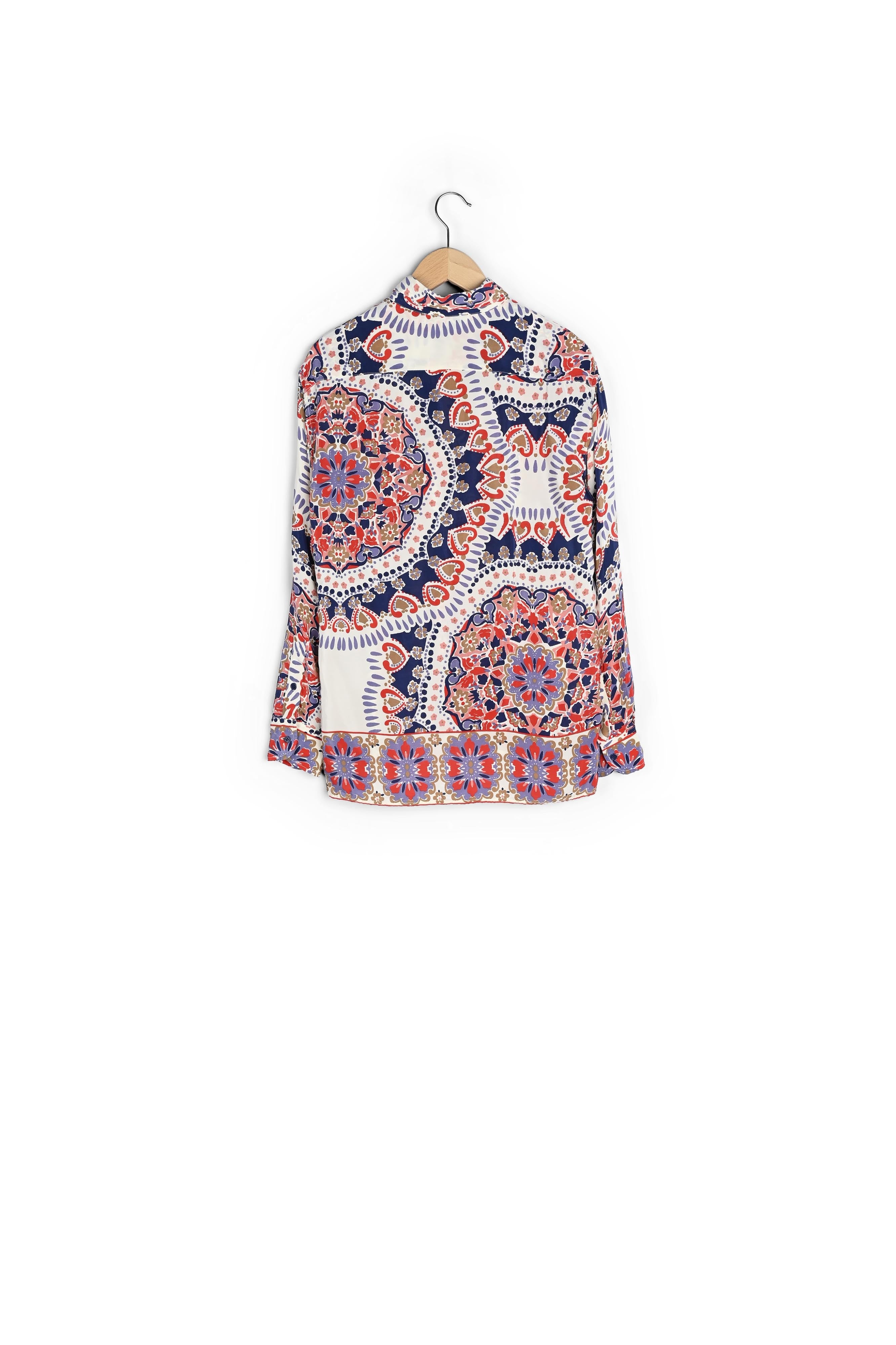 Chemise satinée imprimée - ALYSSA Faume - seconde main