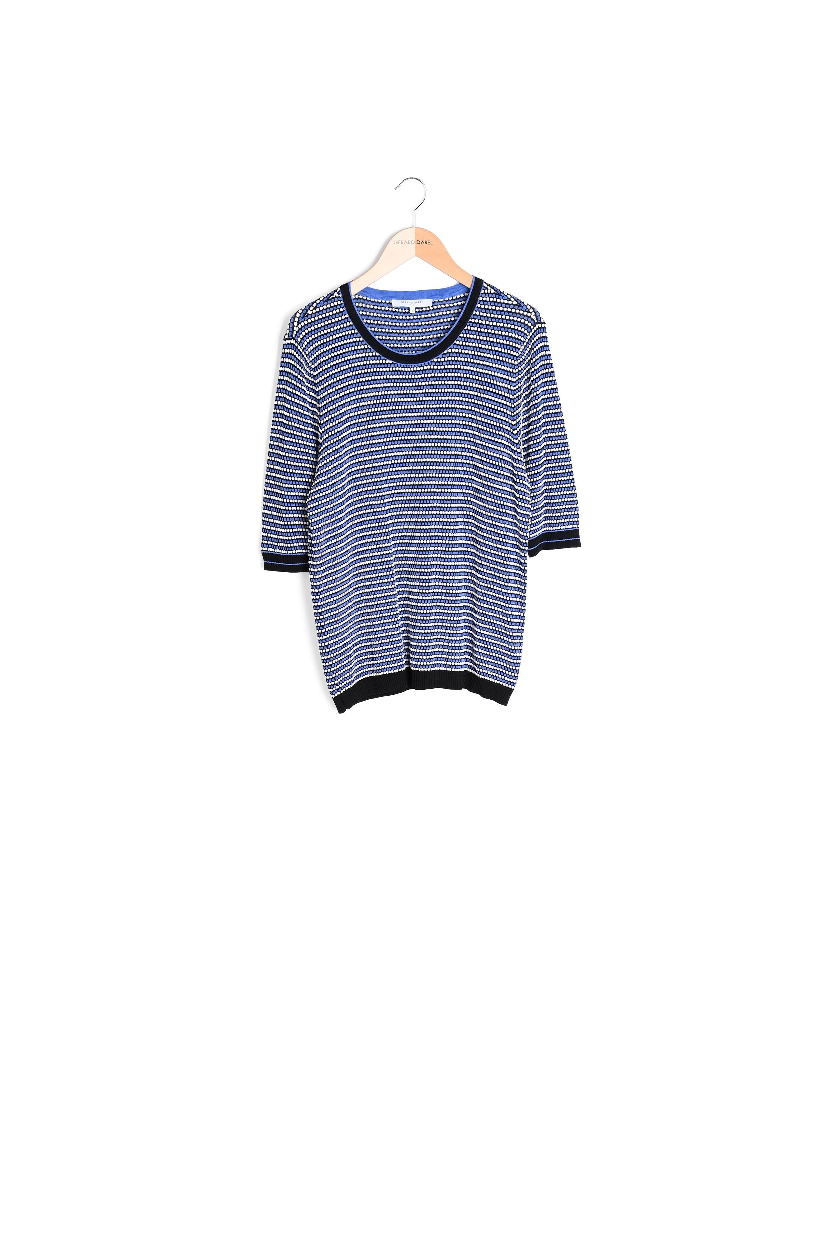 ENEA - Pull à manches courtes en jacquard Faume - seconde main