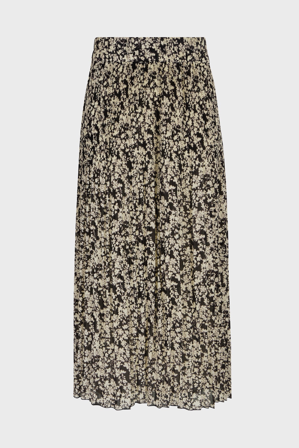 Jupe plissée en crêpe mousseline - BARBARA Faume - seconde main