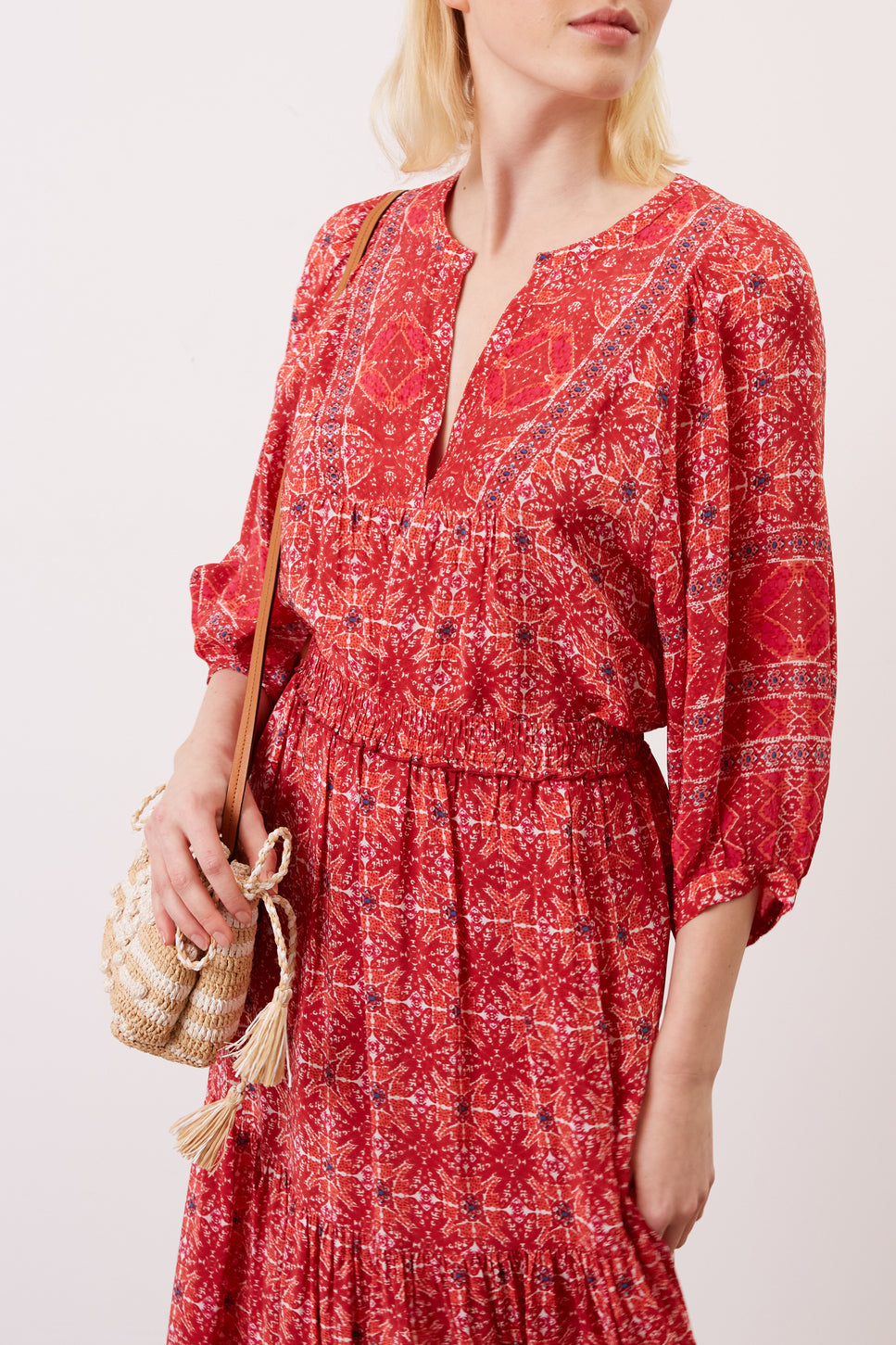 Blouse ethnique - COLETTE Faume - seconde main