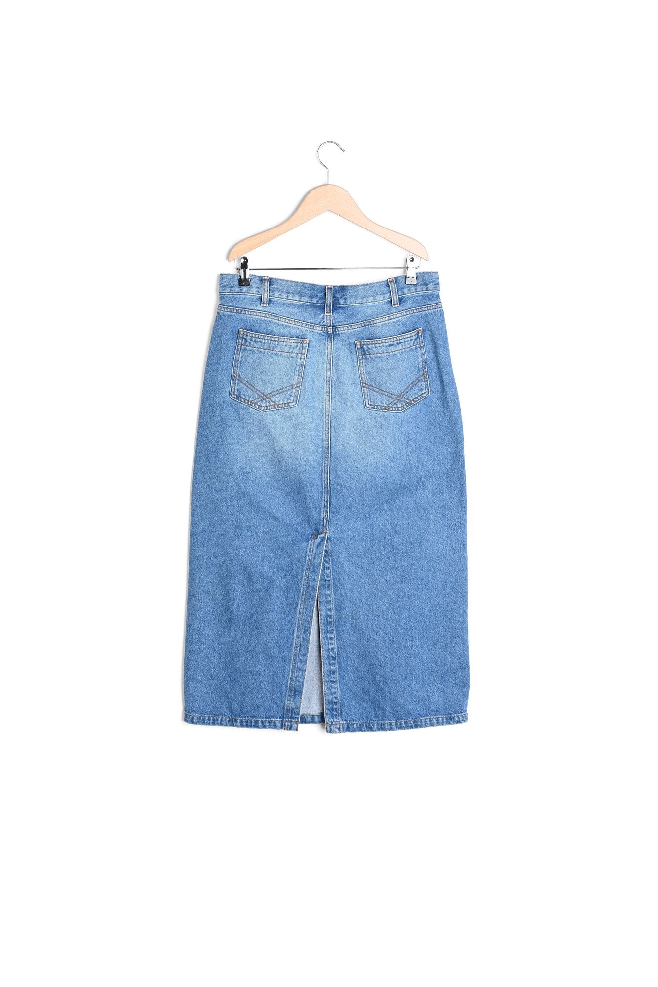 Jupe longue en denim - DONA Faume - seconde main