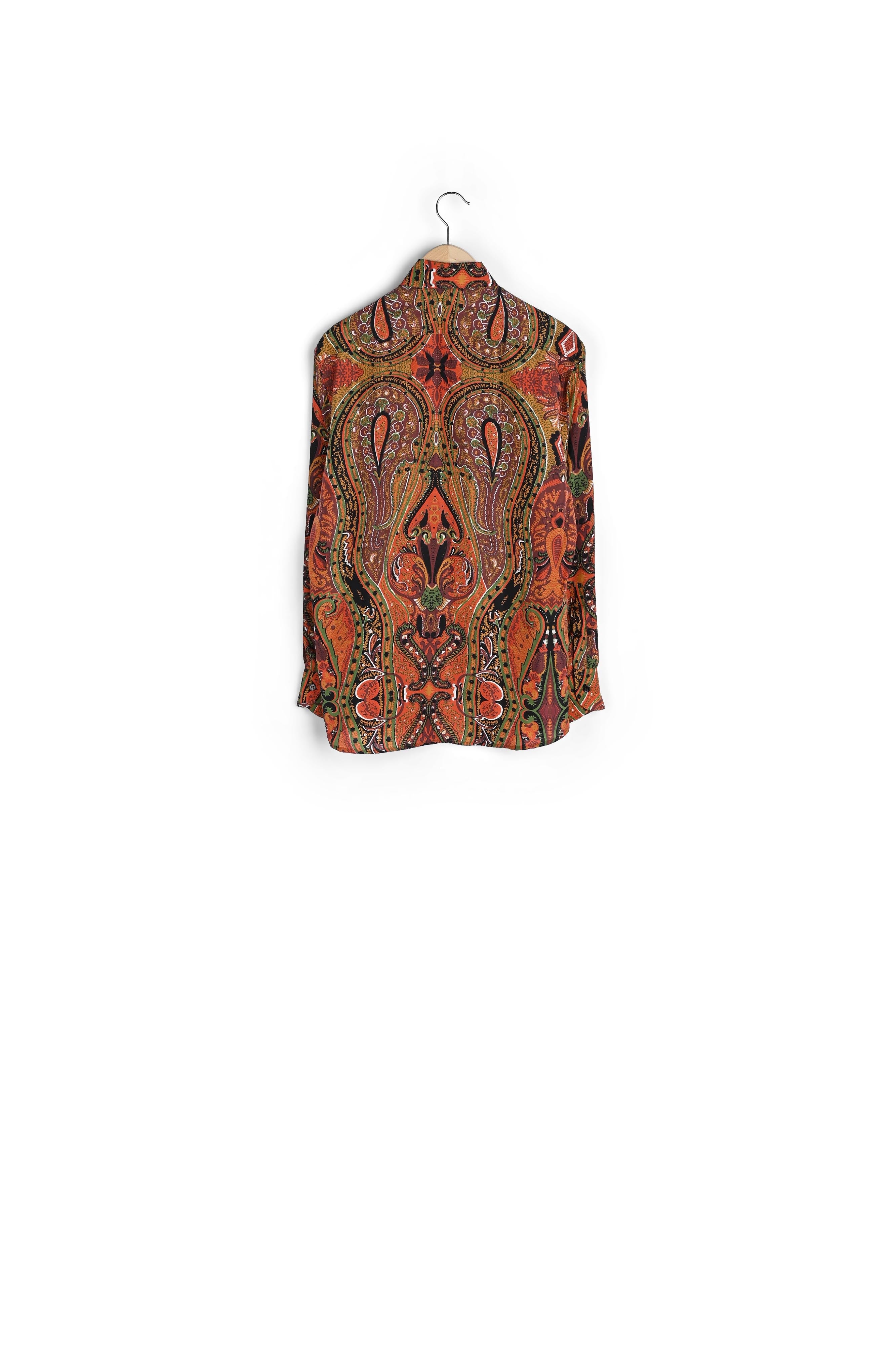 Chemise en soie imprimée Faume - seconde main