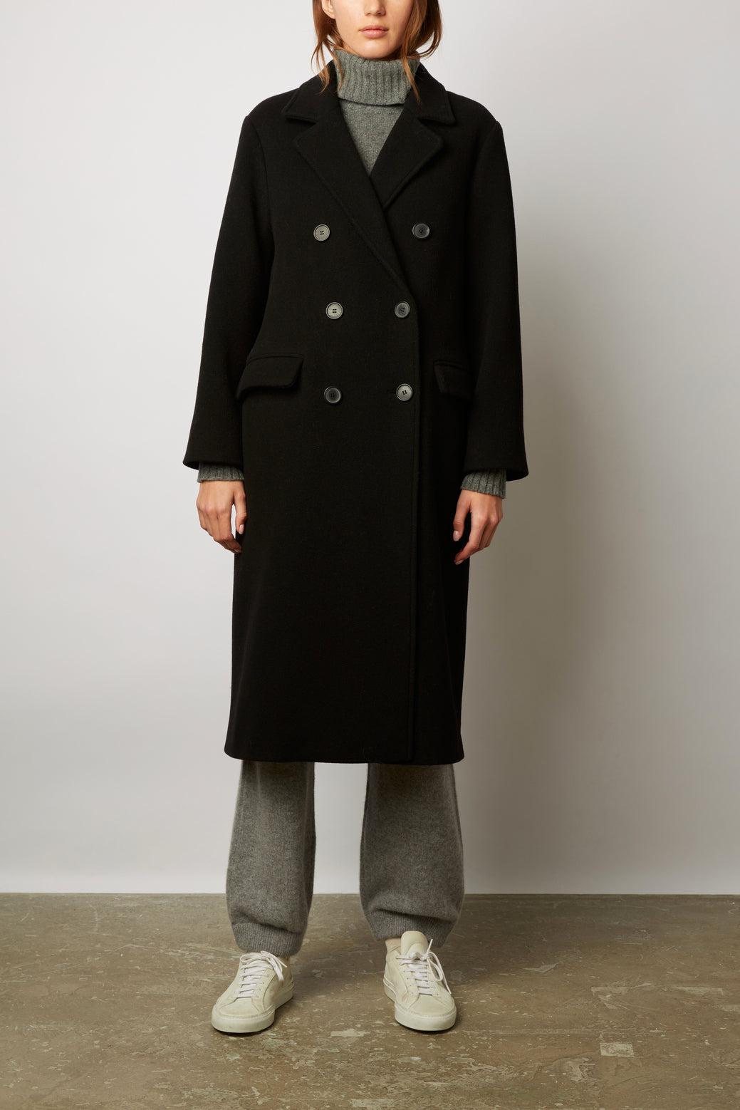 Manteau long en laine mélangée - SAMANTHA Faume - seconde main