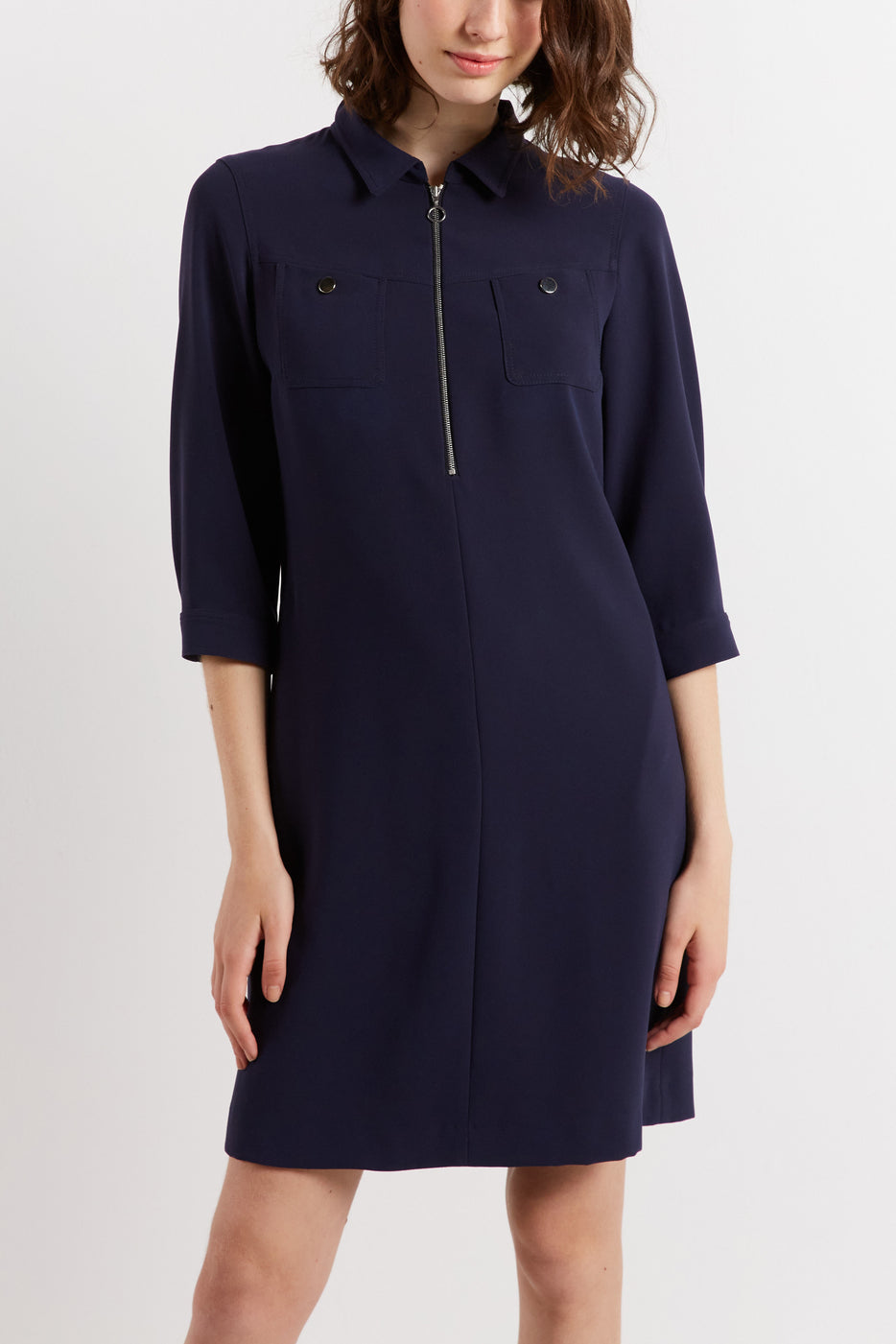 Robe courte zippée - JODY Faume - seconde main