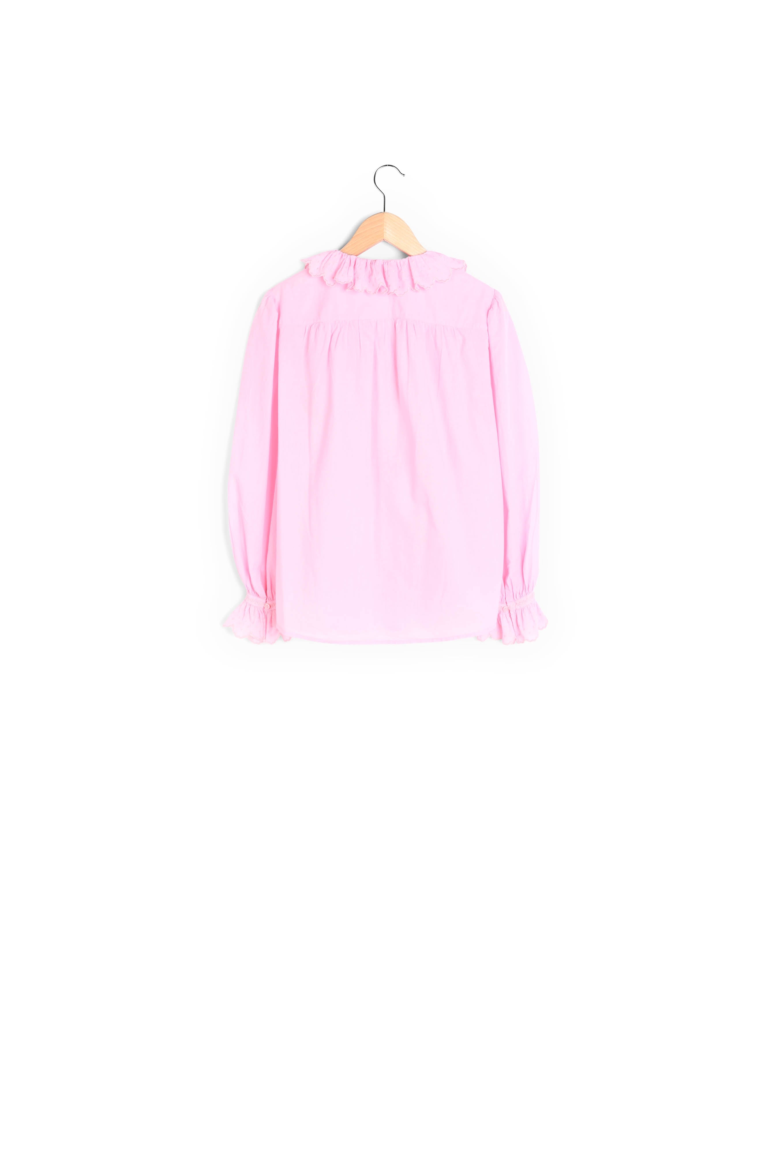 Blouse en 100% coton brodé - CHARLINE Faume - seconde main