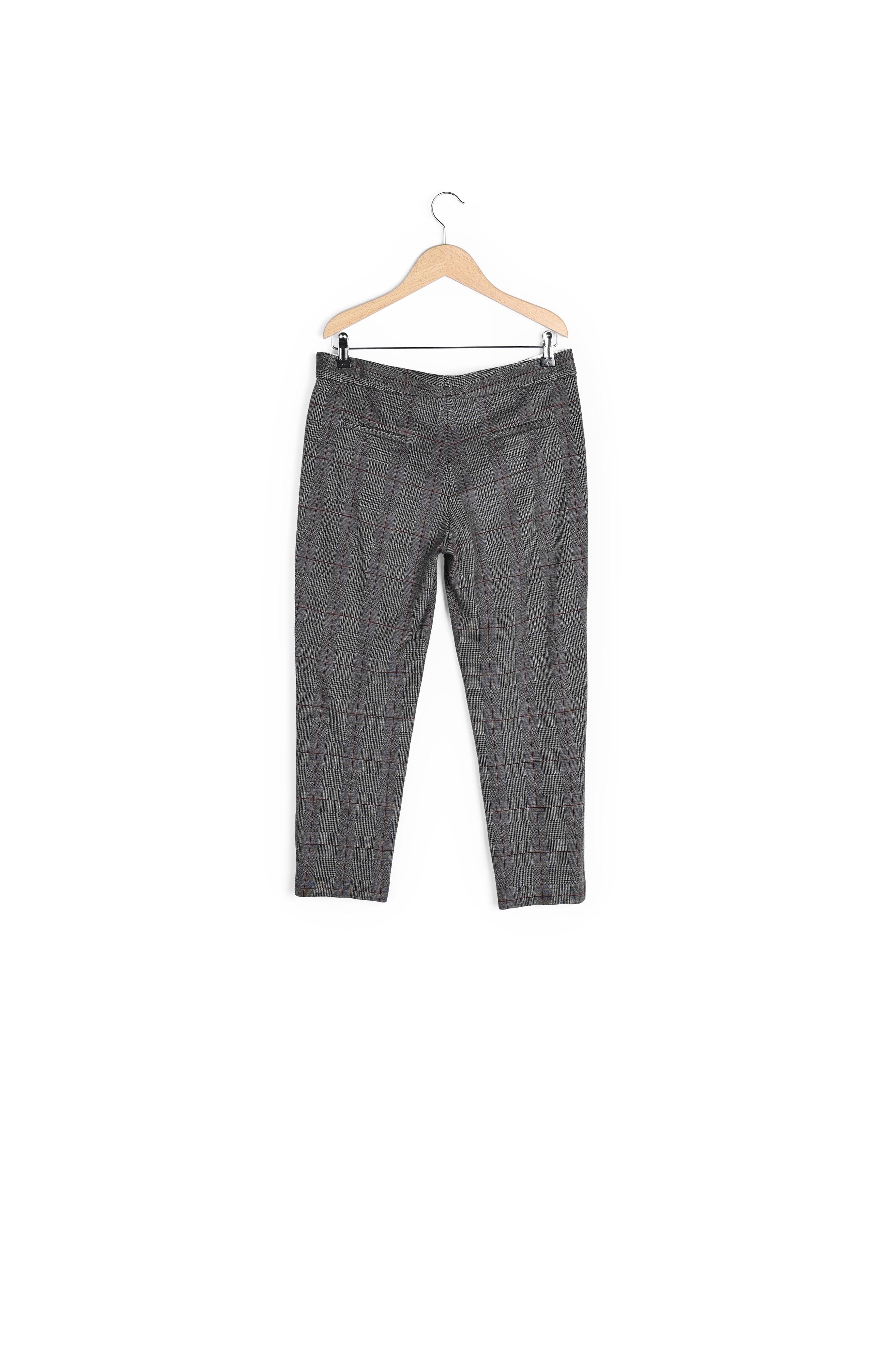 LEO - Pantalon 7/8 imprimé prince-de-galles Faume - seconde main
