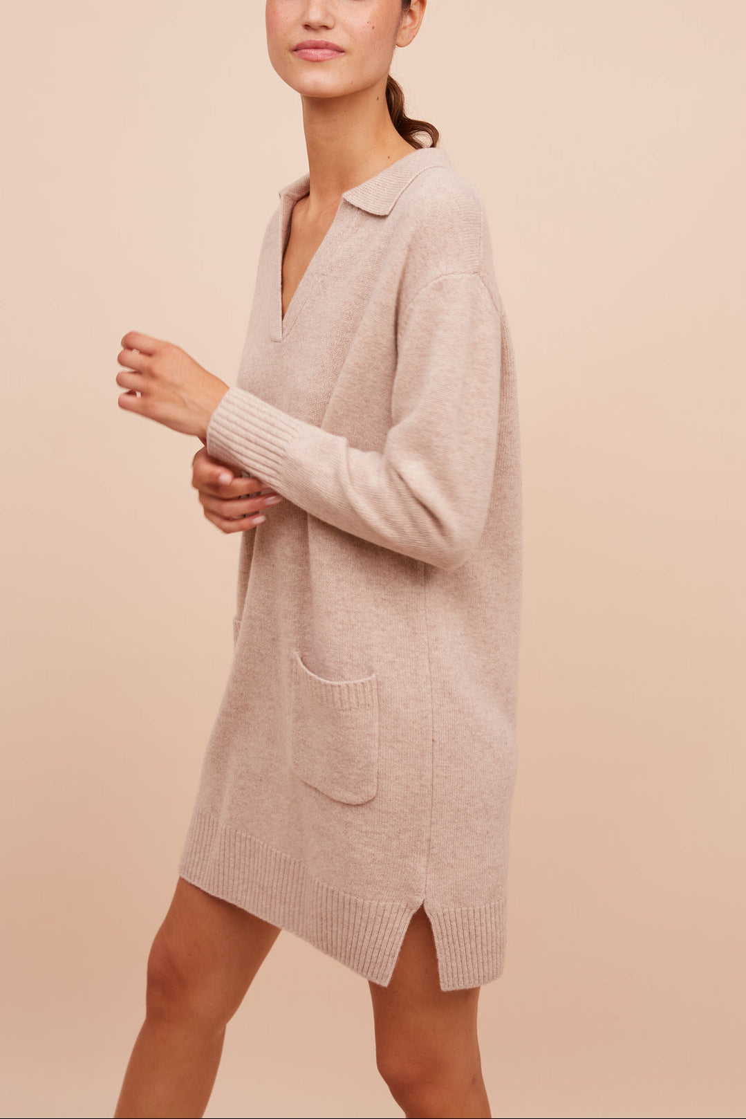 Robe pull en laine et cachemire - JASMINE Faume - seconde main