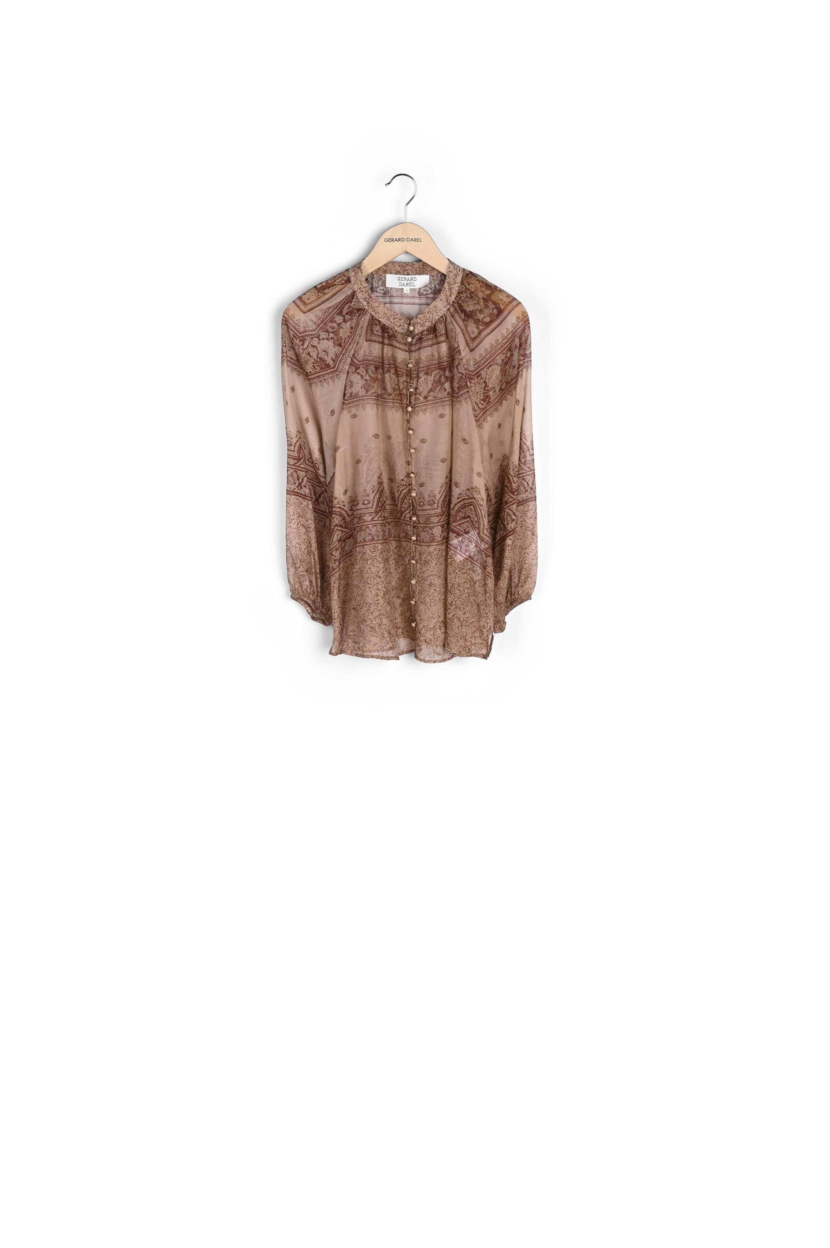 Chemise en coton et soie - EMMA Faume - seconde main