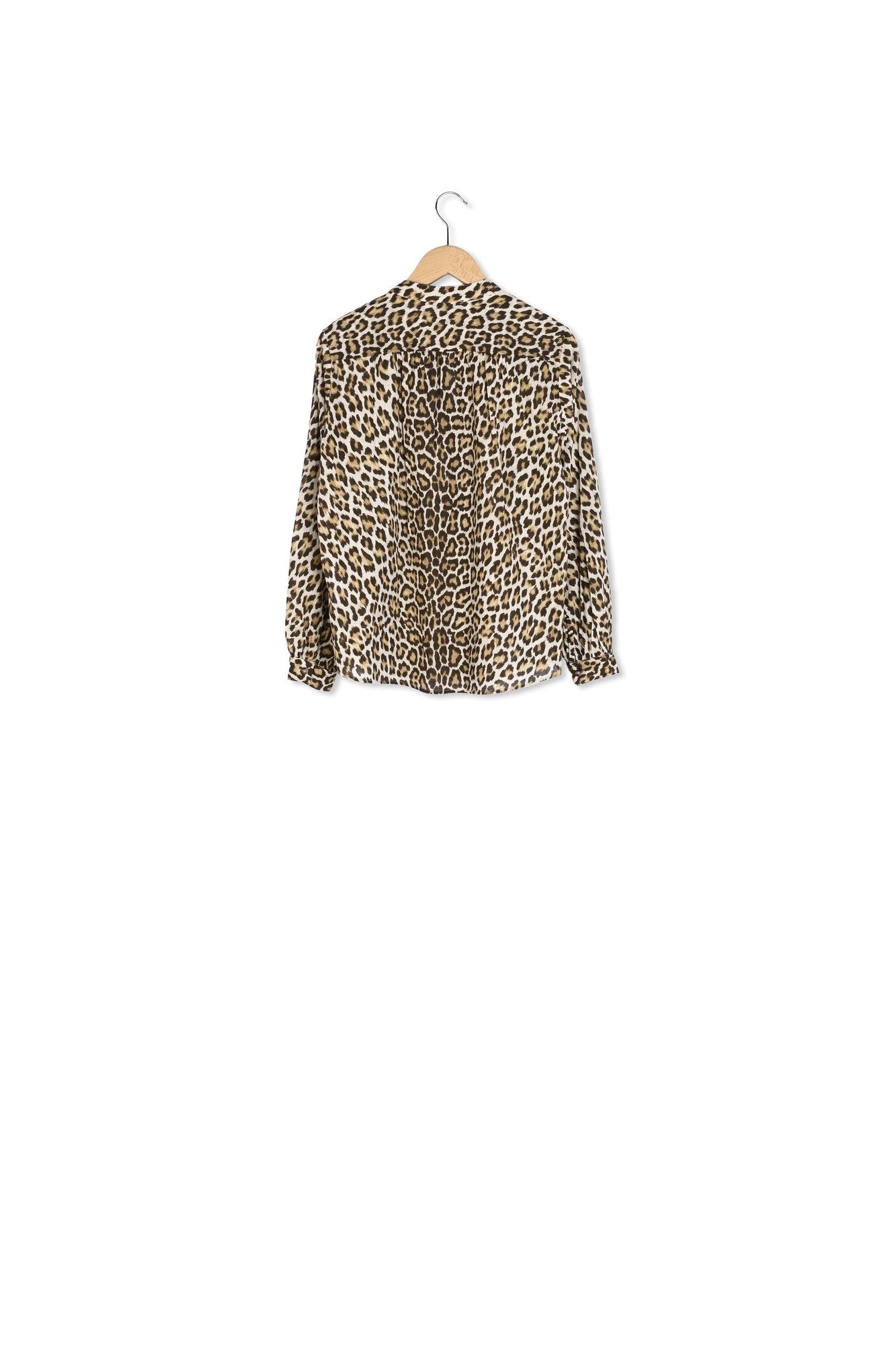 Blouse léopard en coton - UTHIA Faume - seconde main