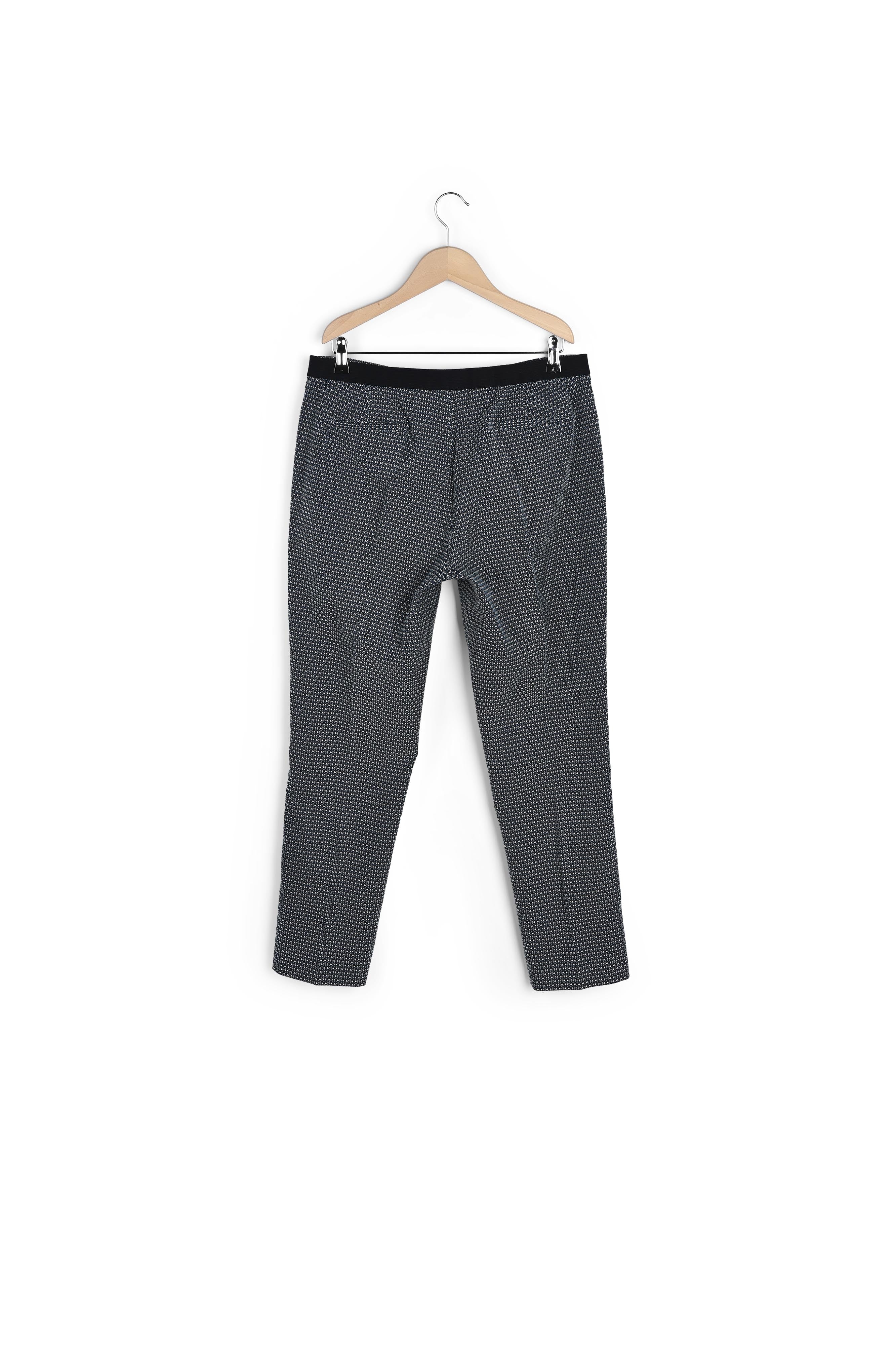 Pantalon à motif graphique - EMMILY Faume - seconde main