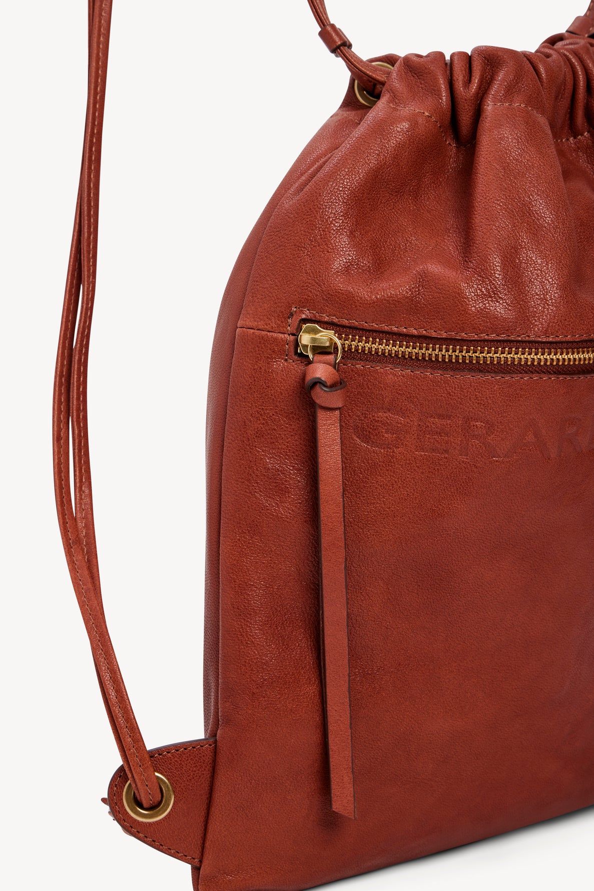 Sac à dos en cuir - EMILE NOMADE Faume - seconde main