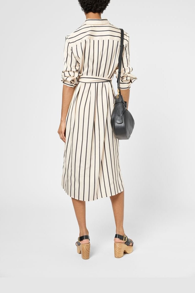 Robe chemise à rayures - PALOUMA Faume - seconde main