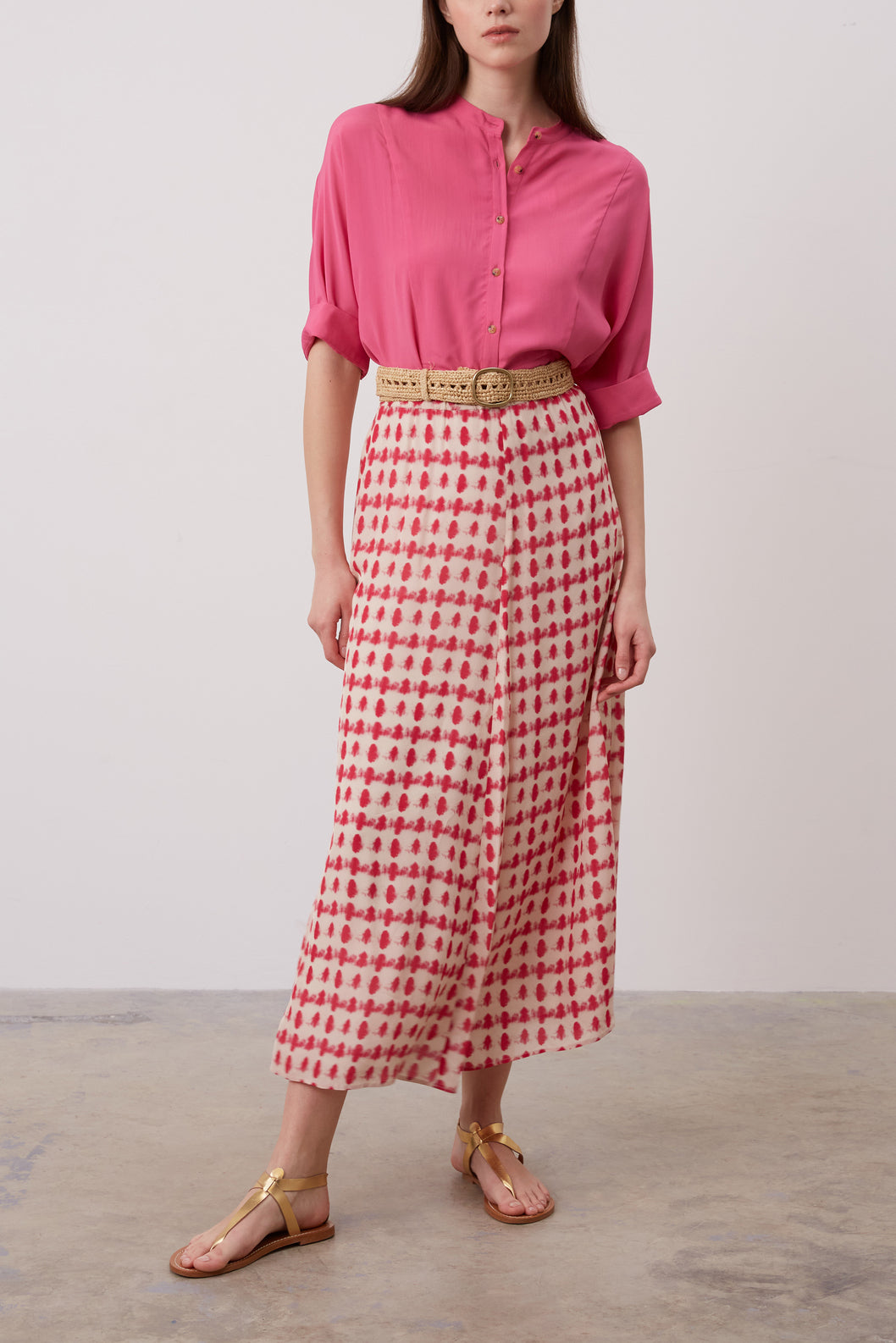 Jupe fluide Tie and Dye - LAYA Faume - seconde main