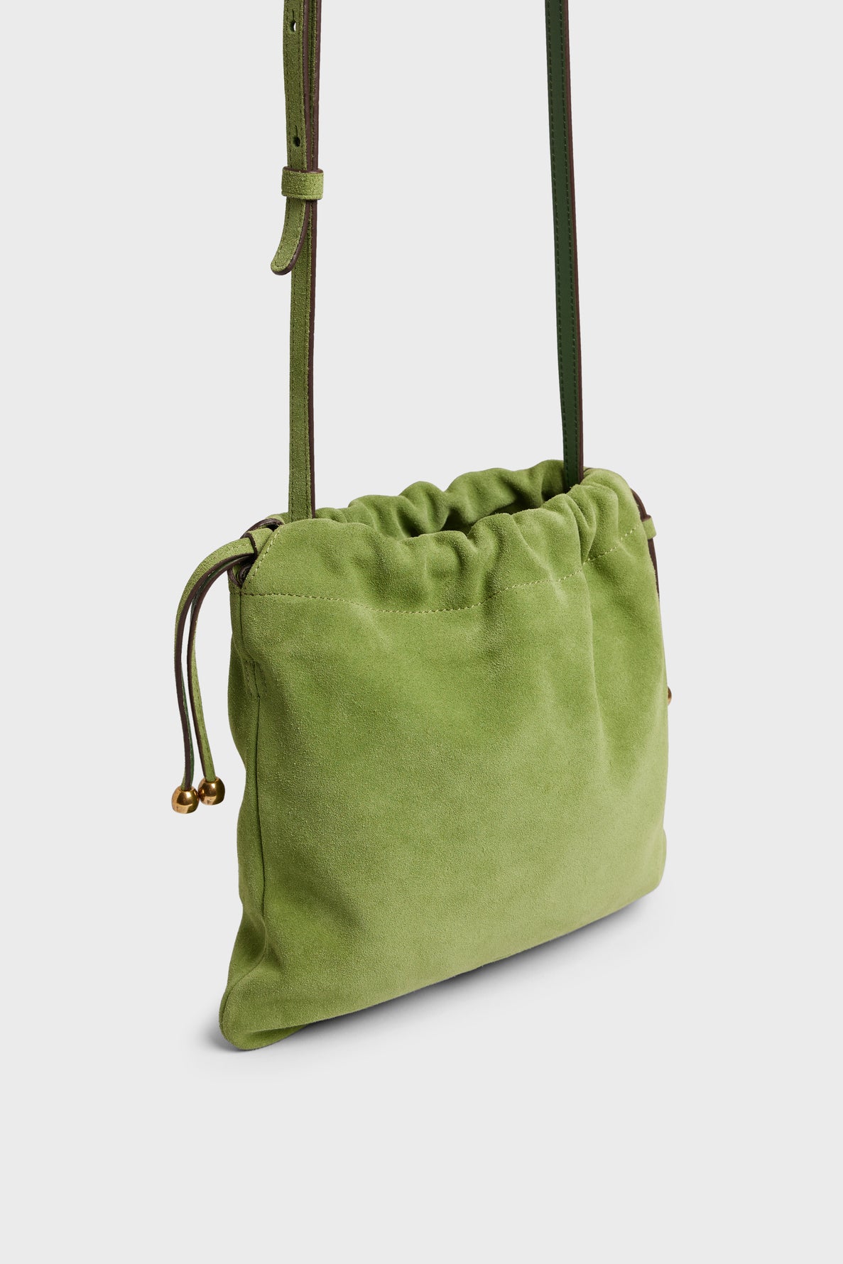 Sac bourse en cuir velours - ALICE Faume - seconde main