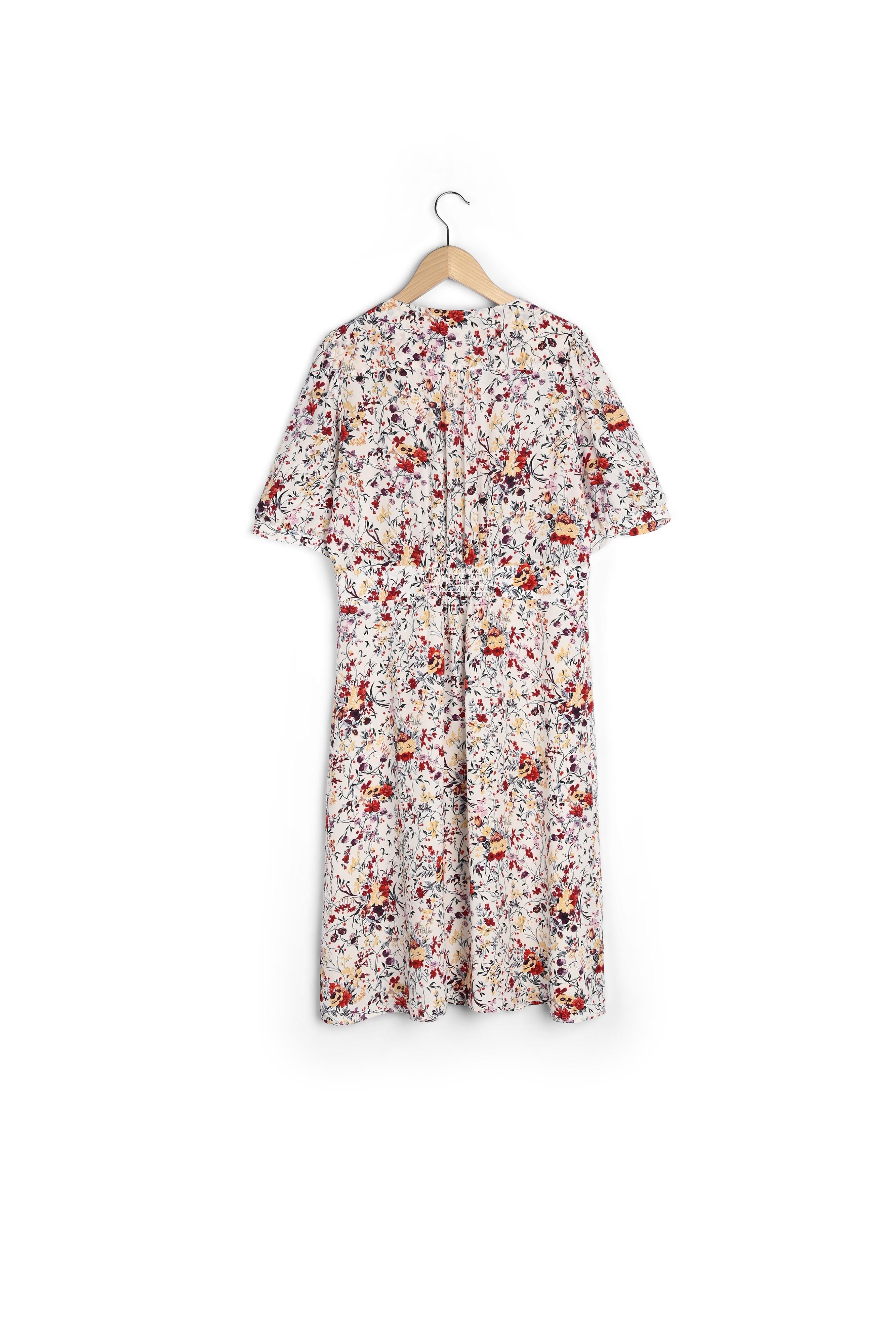 Robe en soie fleurie - JANE Faume - seconde main