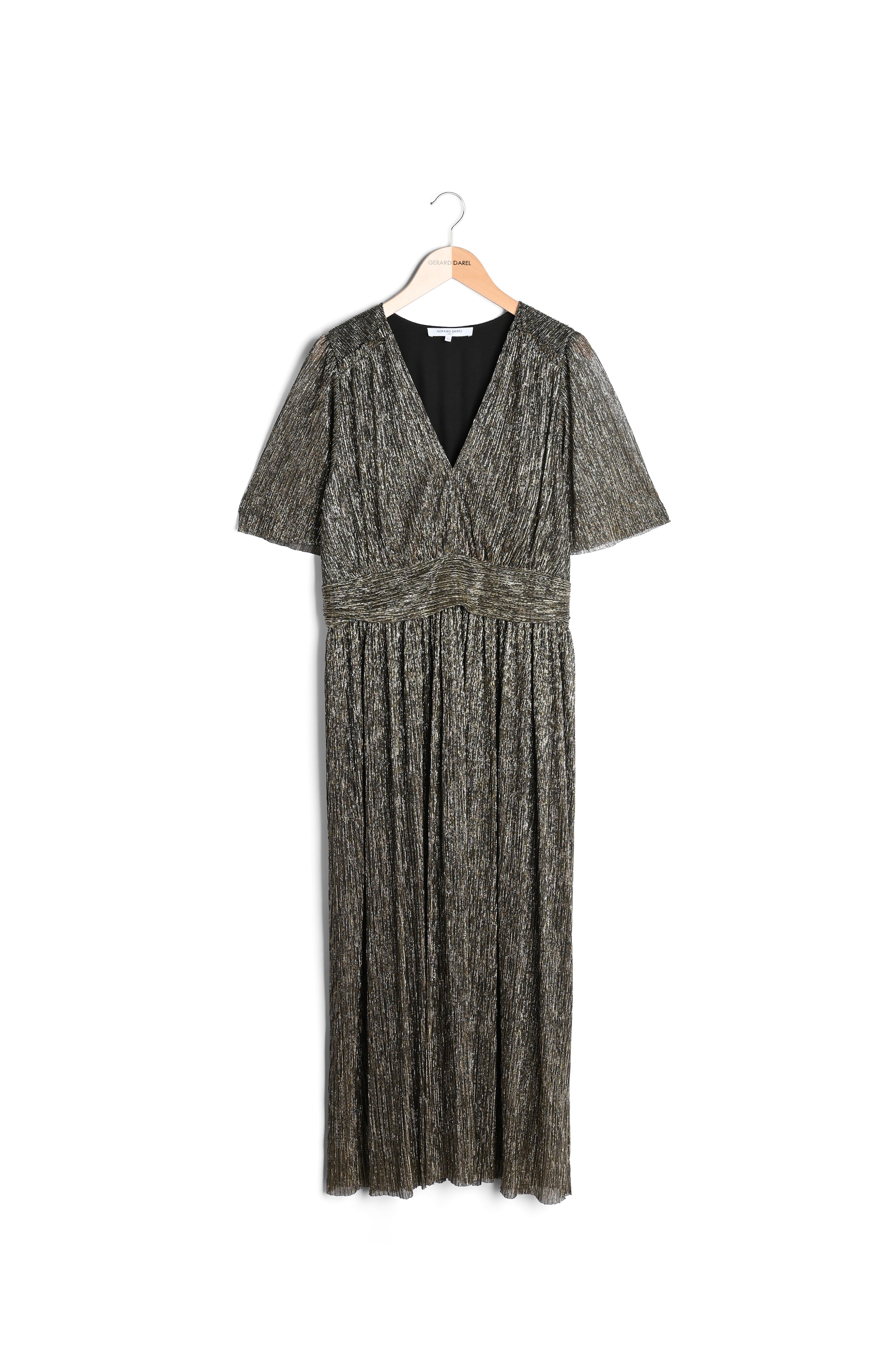 Robe du soir en jersey lamé - JOACHIM Faume - seconde main