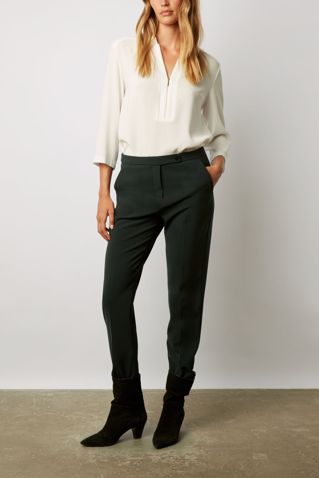 Pantalon droit 7/8 - EDGARD Faume - seconde main