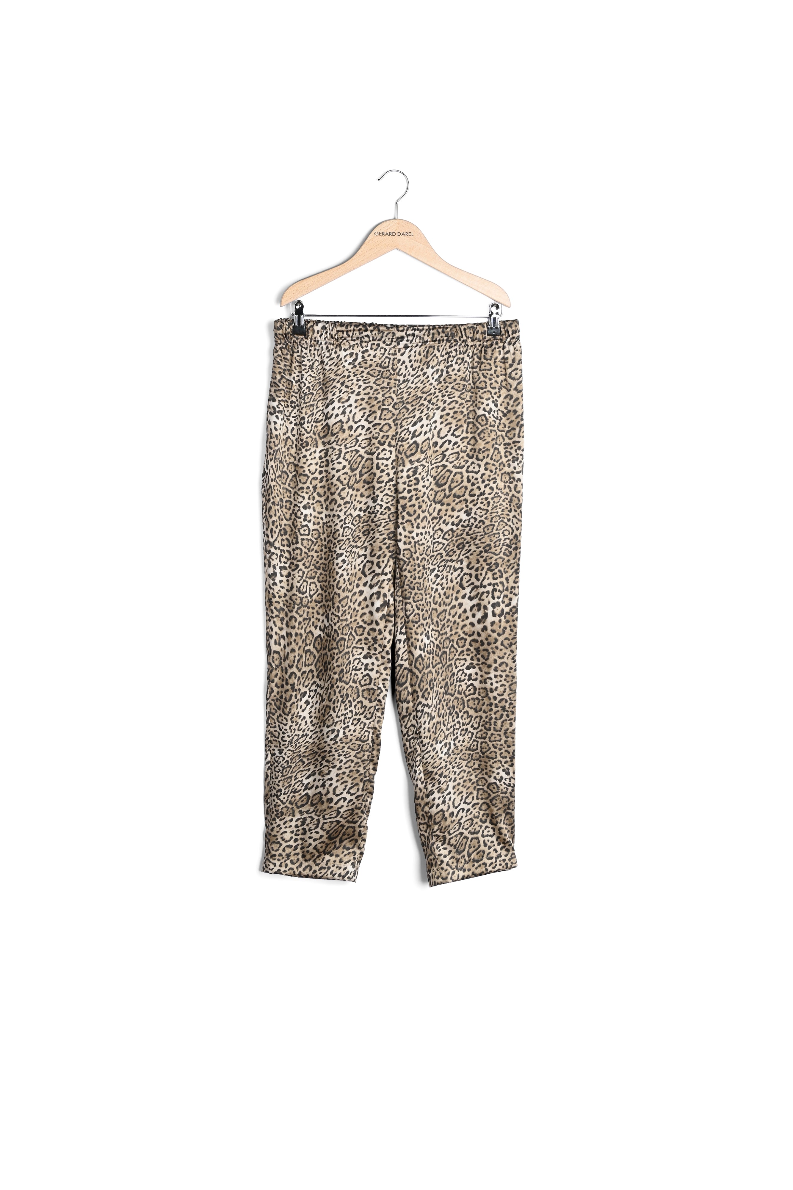 MACHA - Pantalon 7/8 à imprimé animalier Faume - seconde main