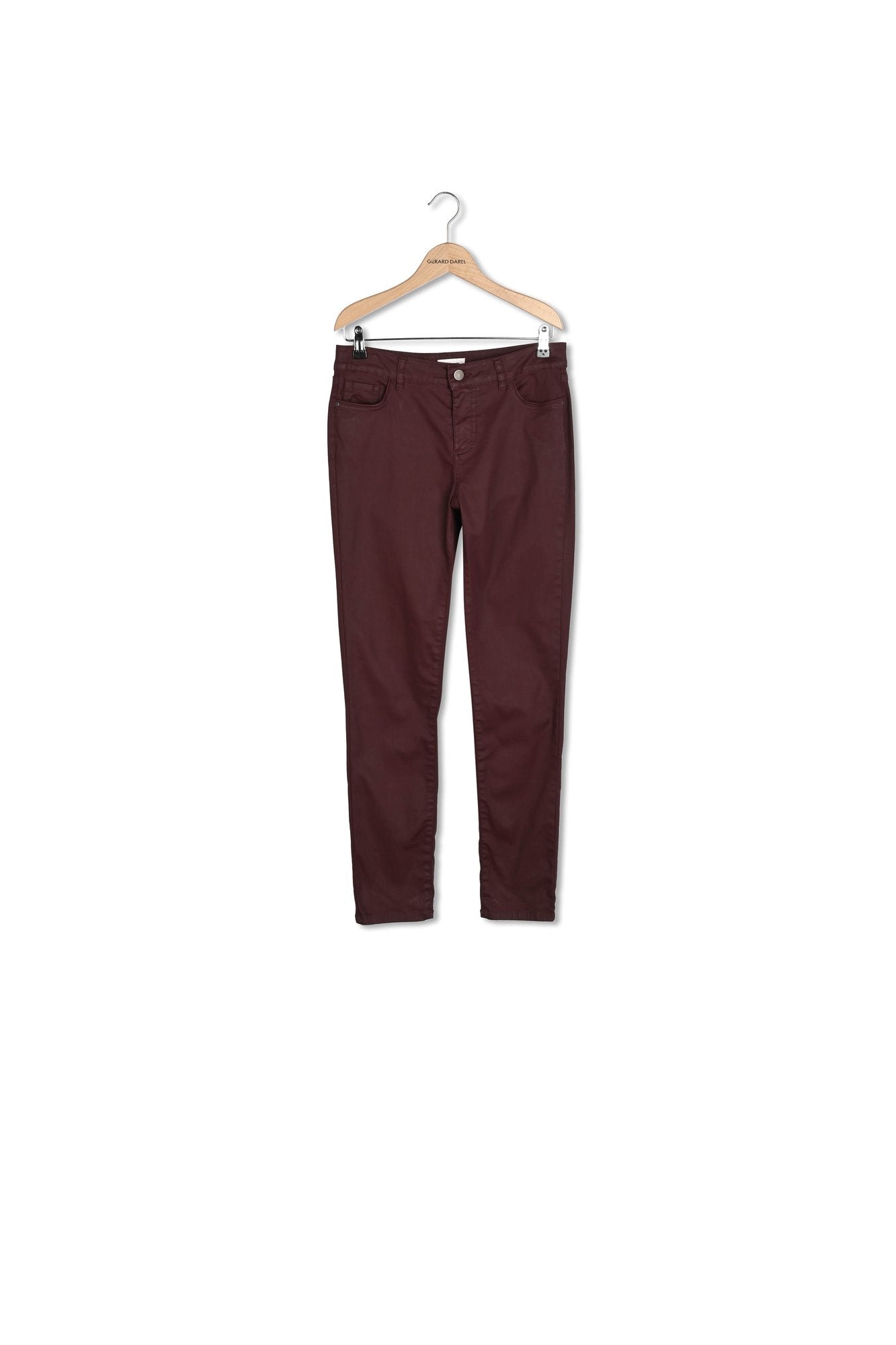 Jean slim en coton enduit - ELANA Faume - seconde main