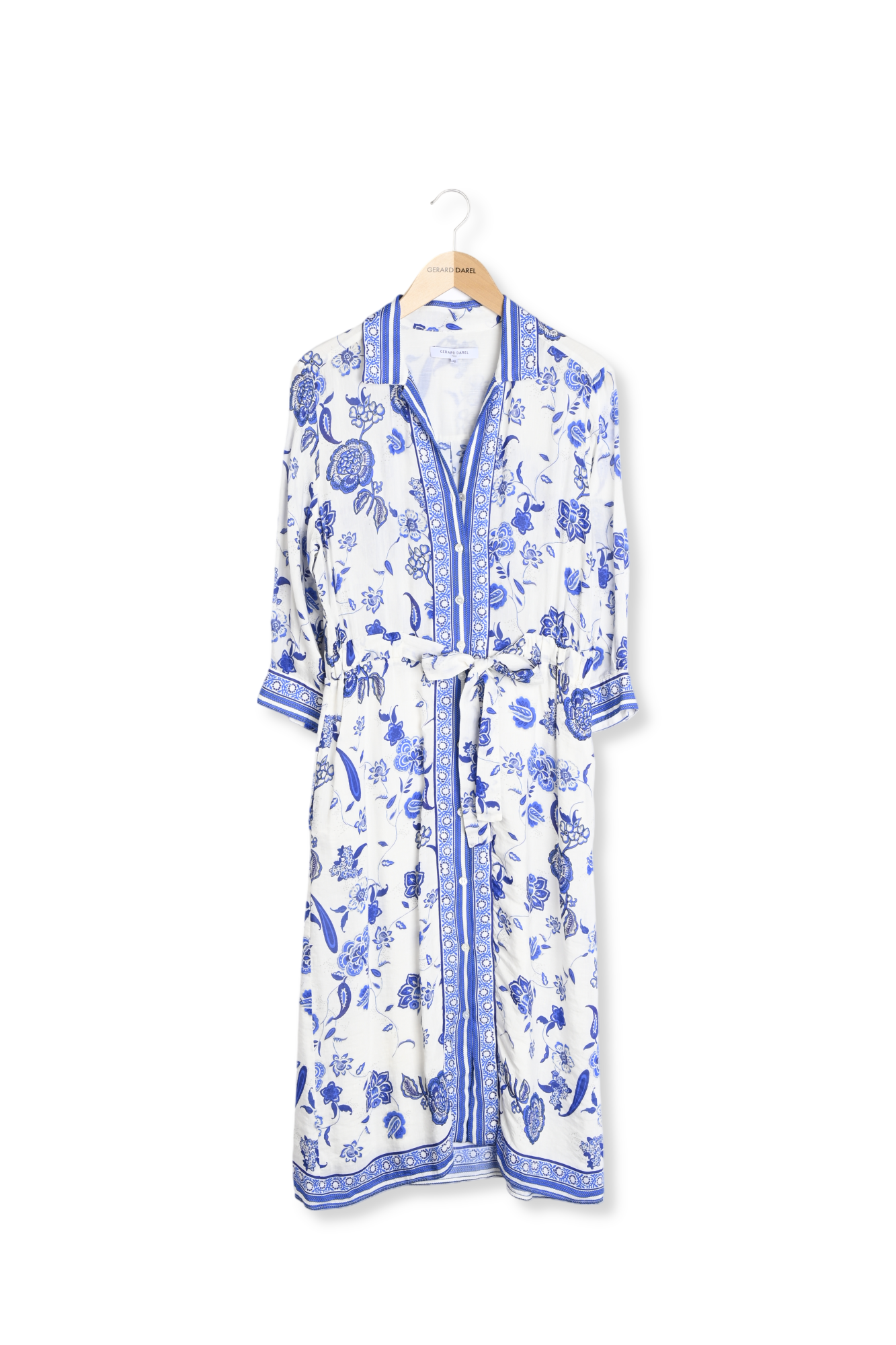 Robe chemise imprimée - POLETTE Faume - seconde main
