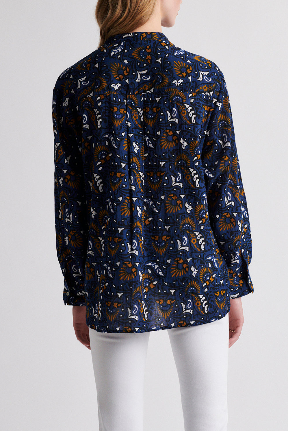 NATEO - Blouse imprimée en coton Faume - seconde main