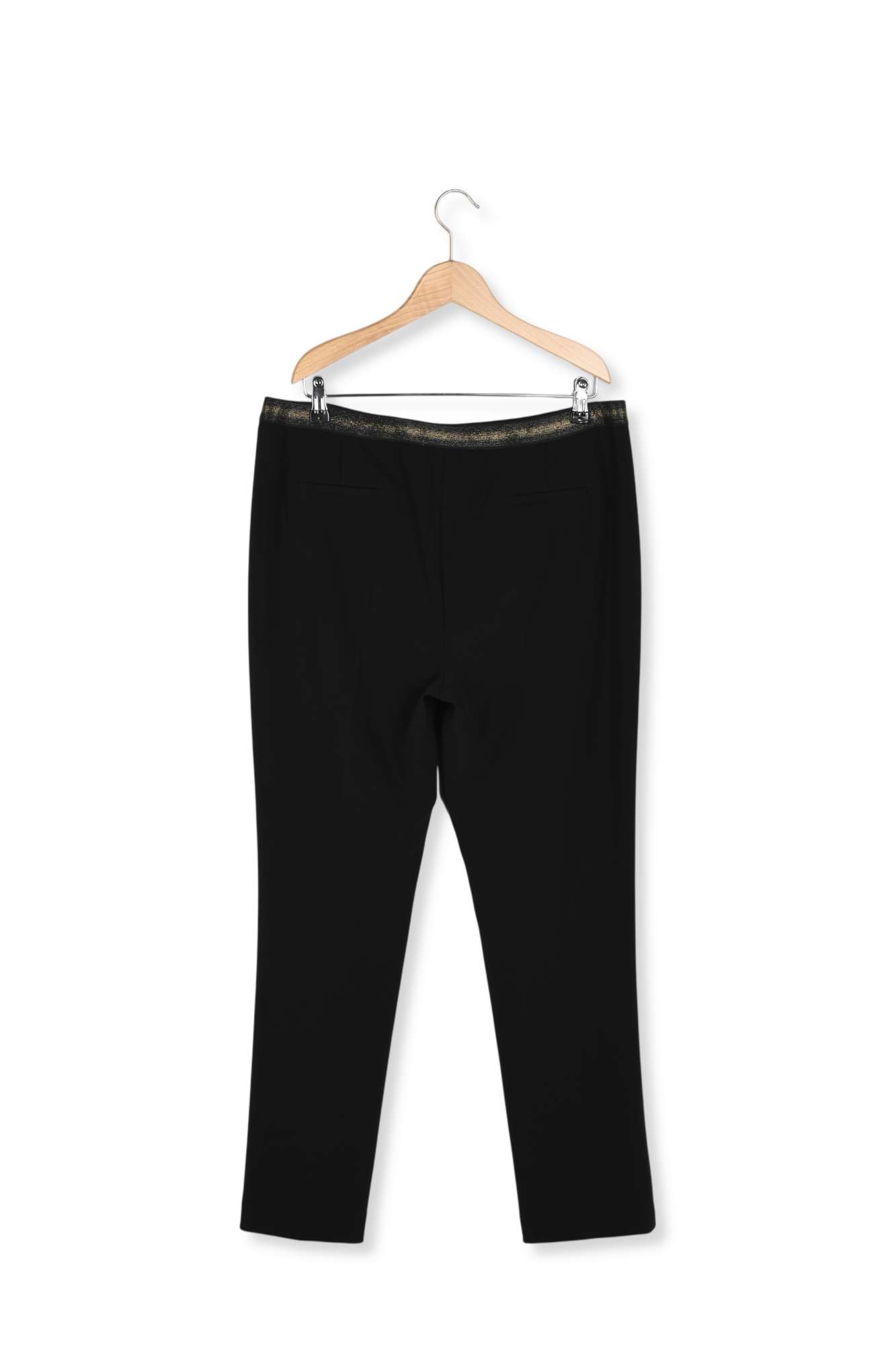 Pantalon ajusté élastiqué noir - NEA Faume - seconde main
