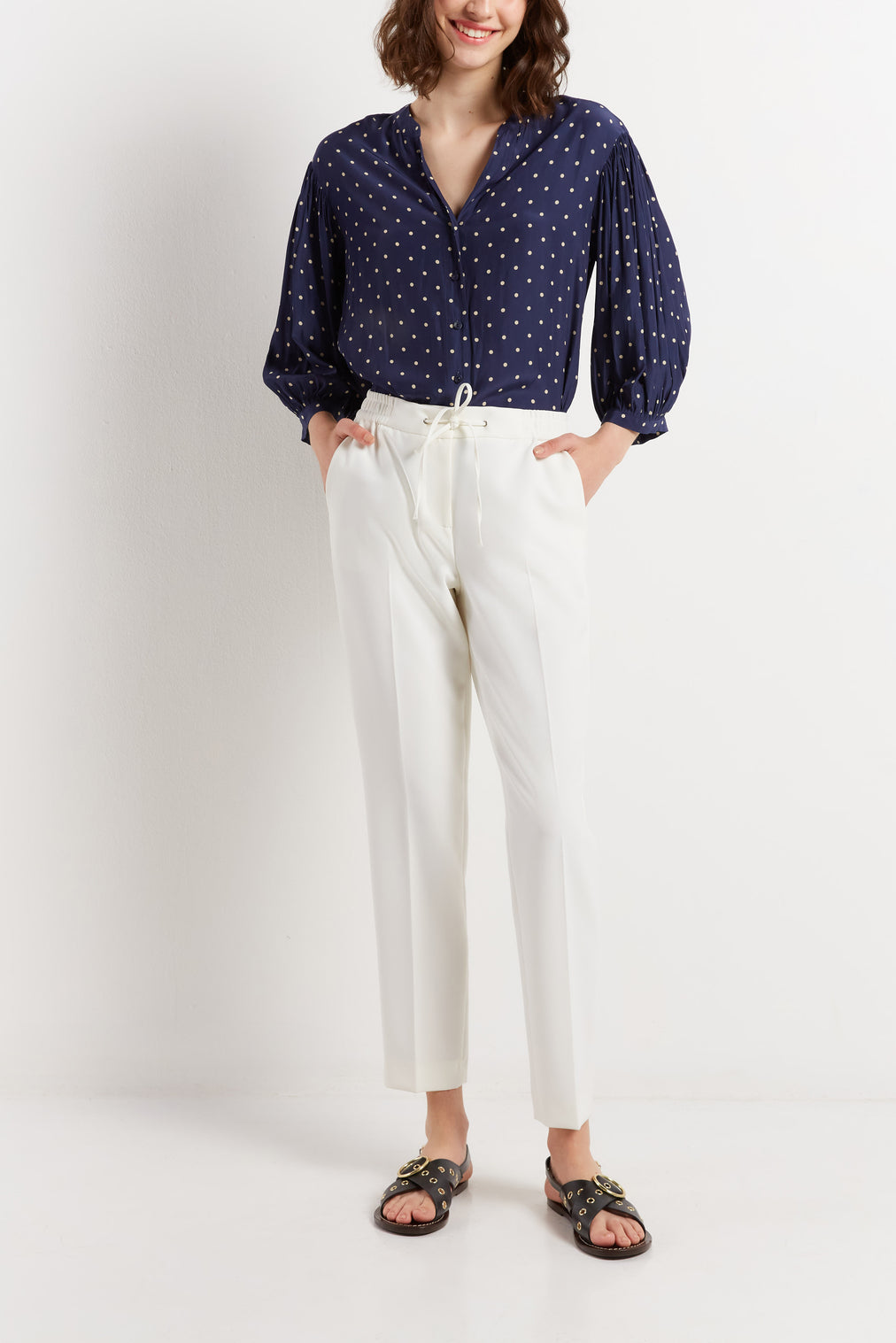 Pantalon façon jogging chic - EMMIE Faume - seconde main