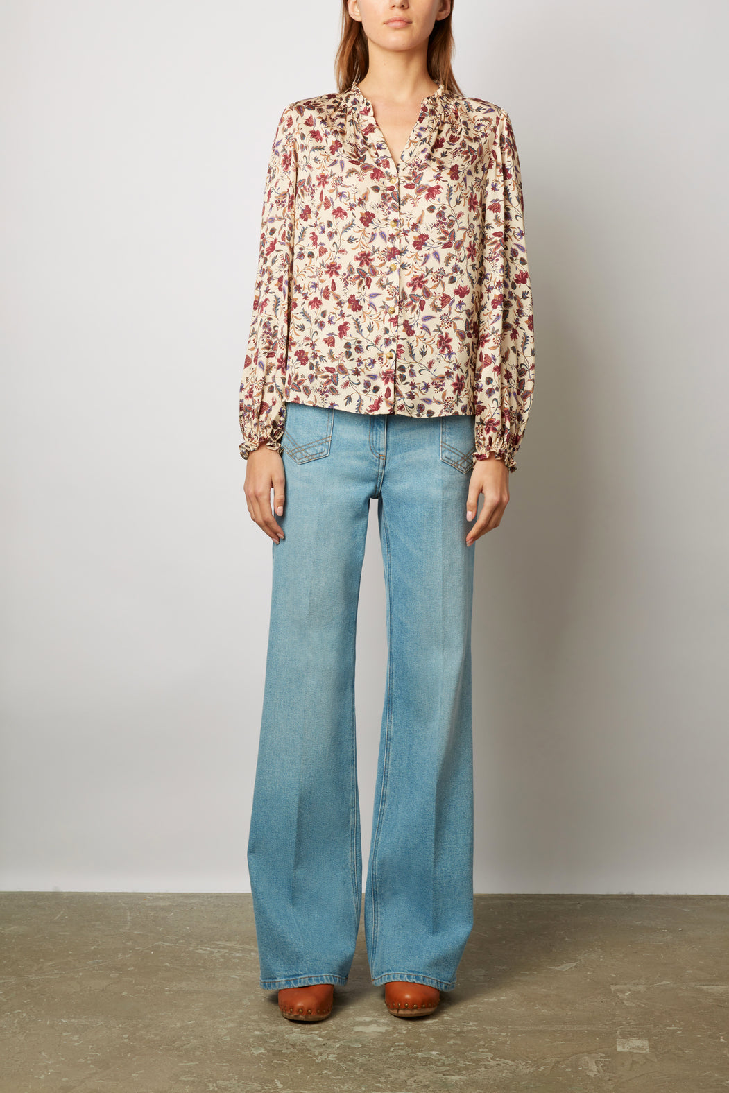 Chemise à imprimé cachemire - CYRIELLE Faume - seconde main