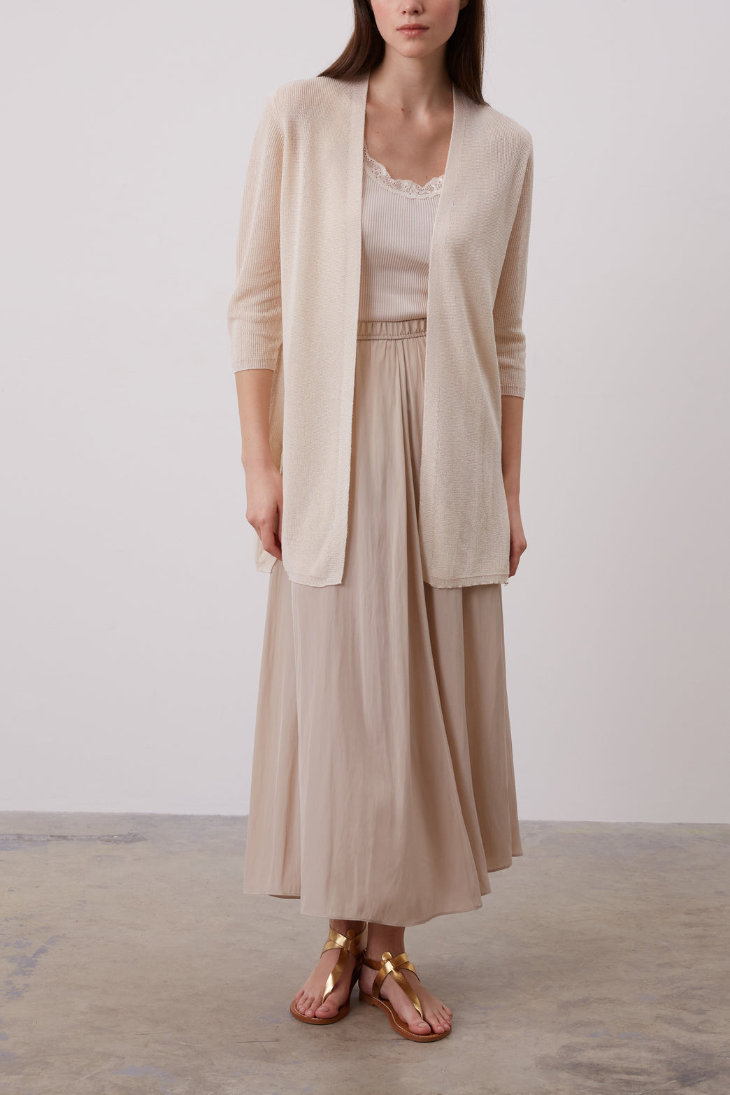 Gilet fluide en maille irisée - LAURANNE Faume - seconde main