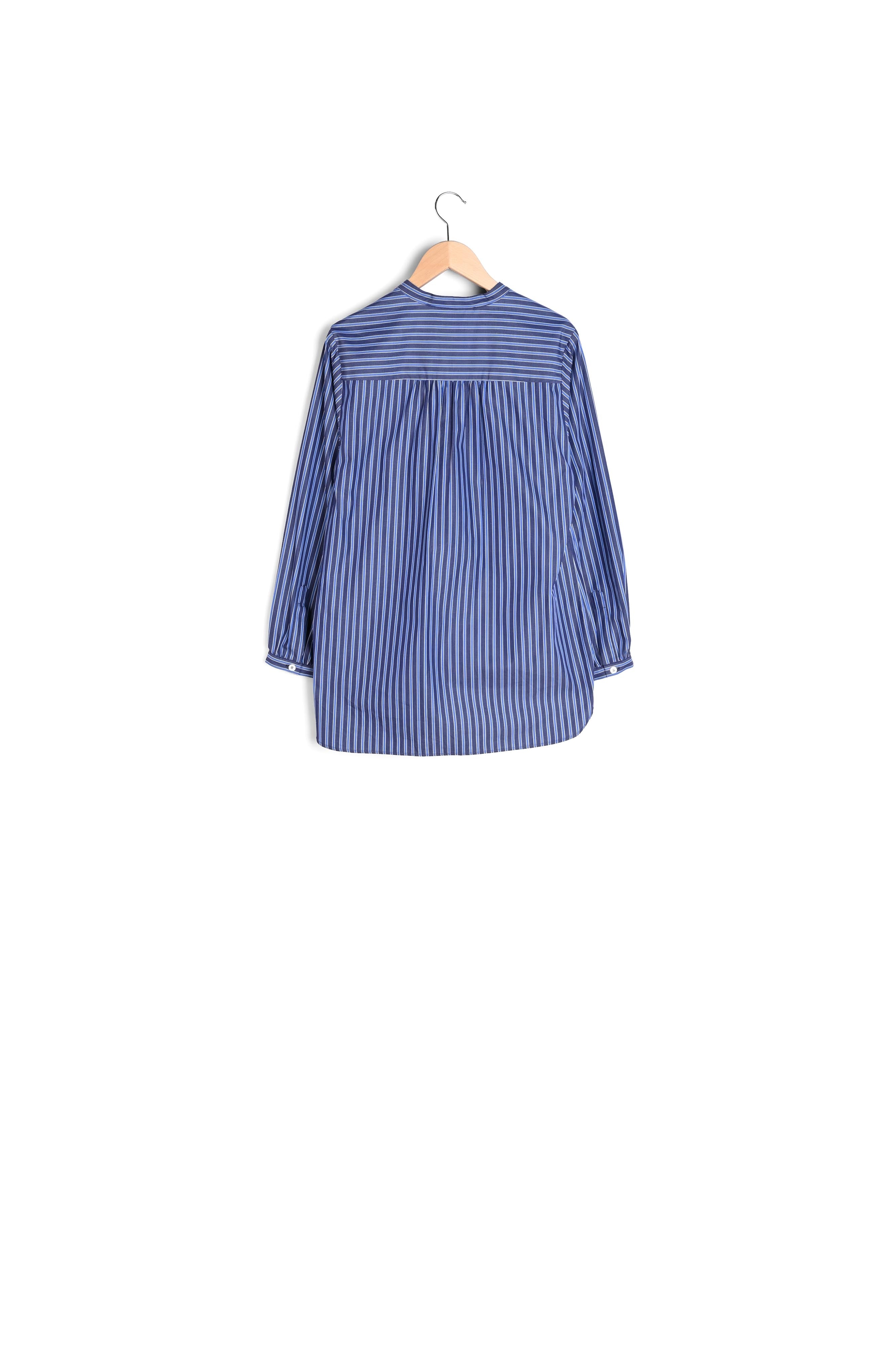 Blouse rayée upcycling - CALIA Faume - seconde main