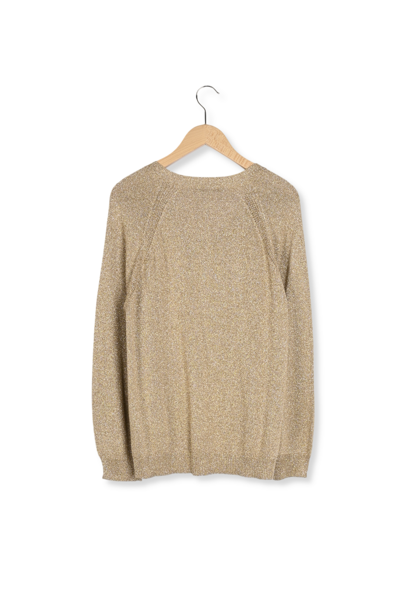 Pull col V en maille lurex - LOUANGE Faume - seconde main