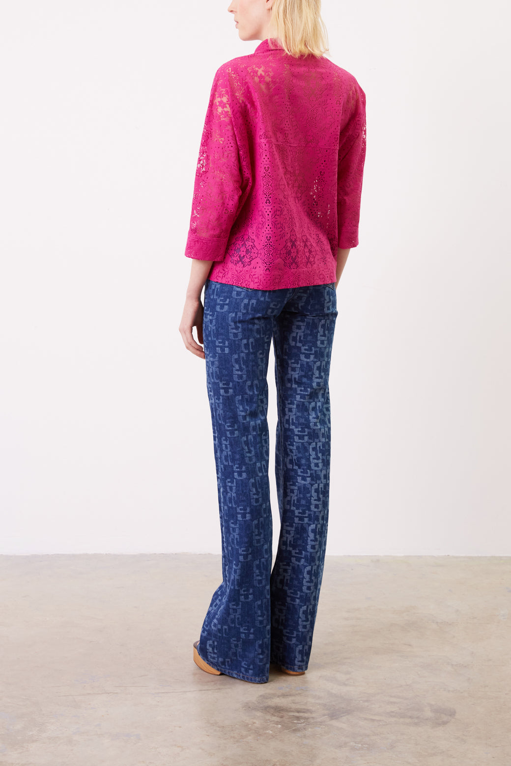 Blouse en dentelle - CHARLES Faume - seconde main