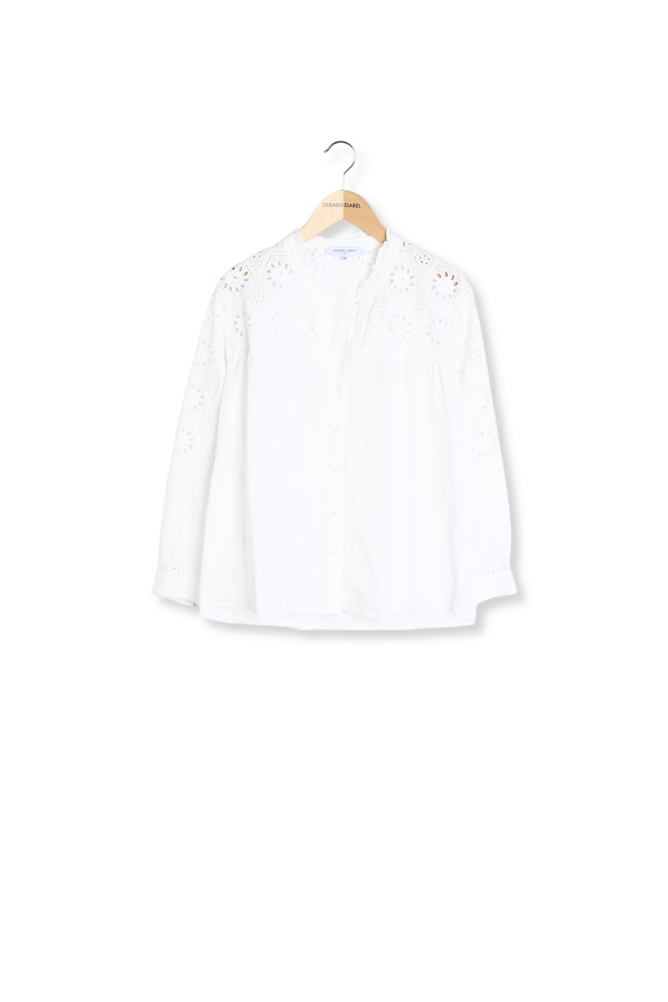 Chemise brodée - CECYLIA Faume - seconde main