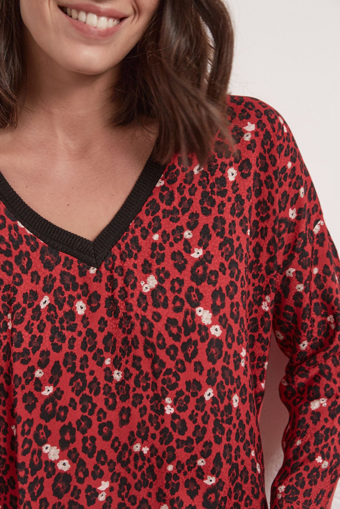 POLINNIA- Tee shirt imprimé animalier Faume - seconde main