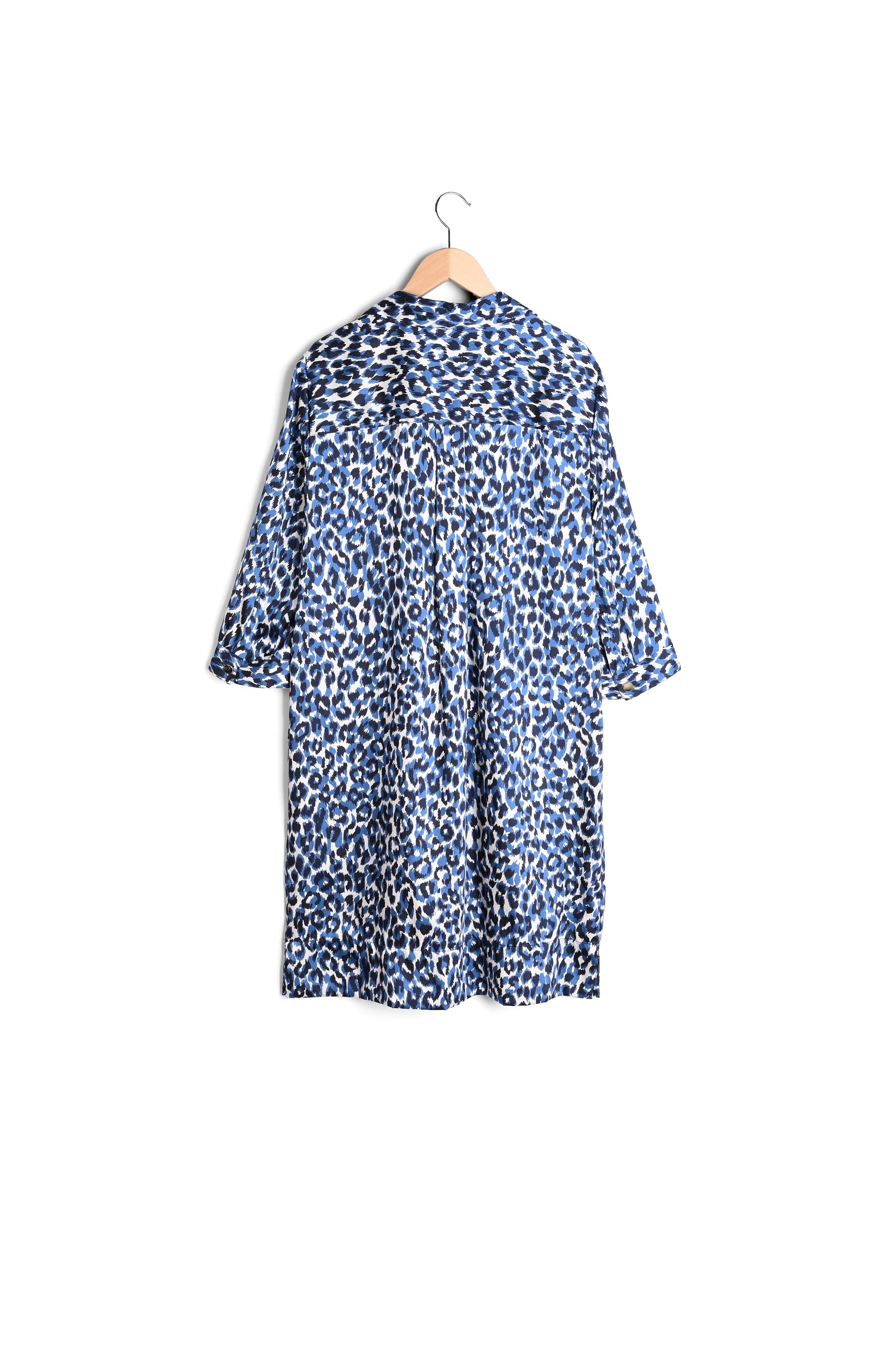 SOLANGE - Robe-chemise courte imprimée Faume - seconde main